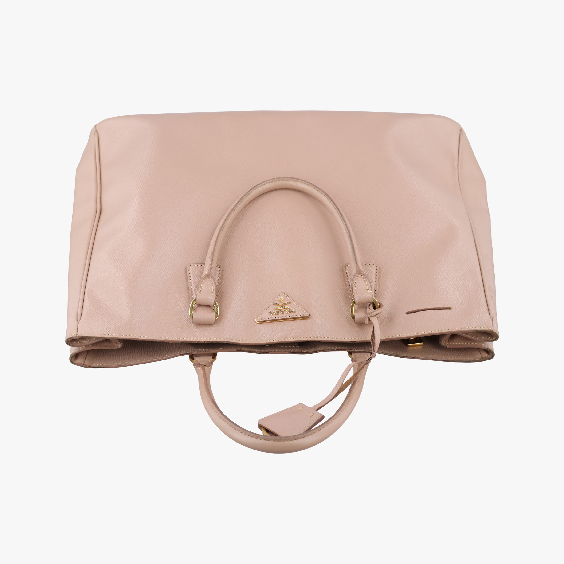 Pre-owned Prada Galleria Pink SAFFIANO Leather BN2274 handbag | stylenewstar