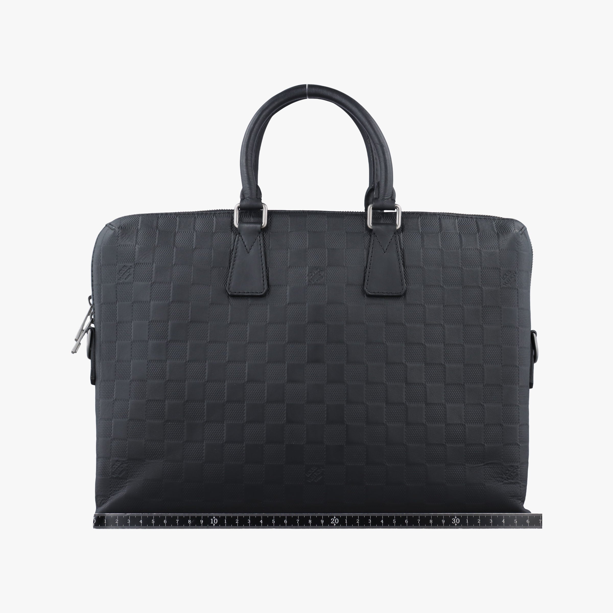 Vintage Louis Vuitton Porte Document Jour Noir Damier Infini N41248 handbag | stylenewstar