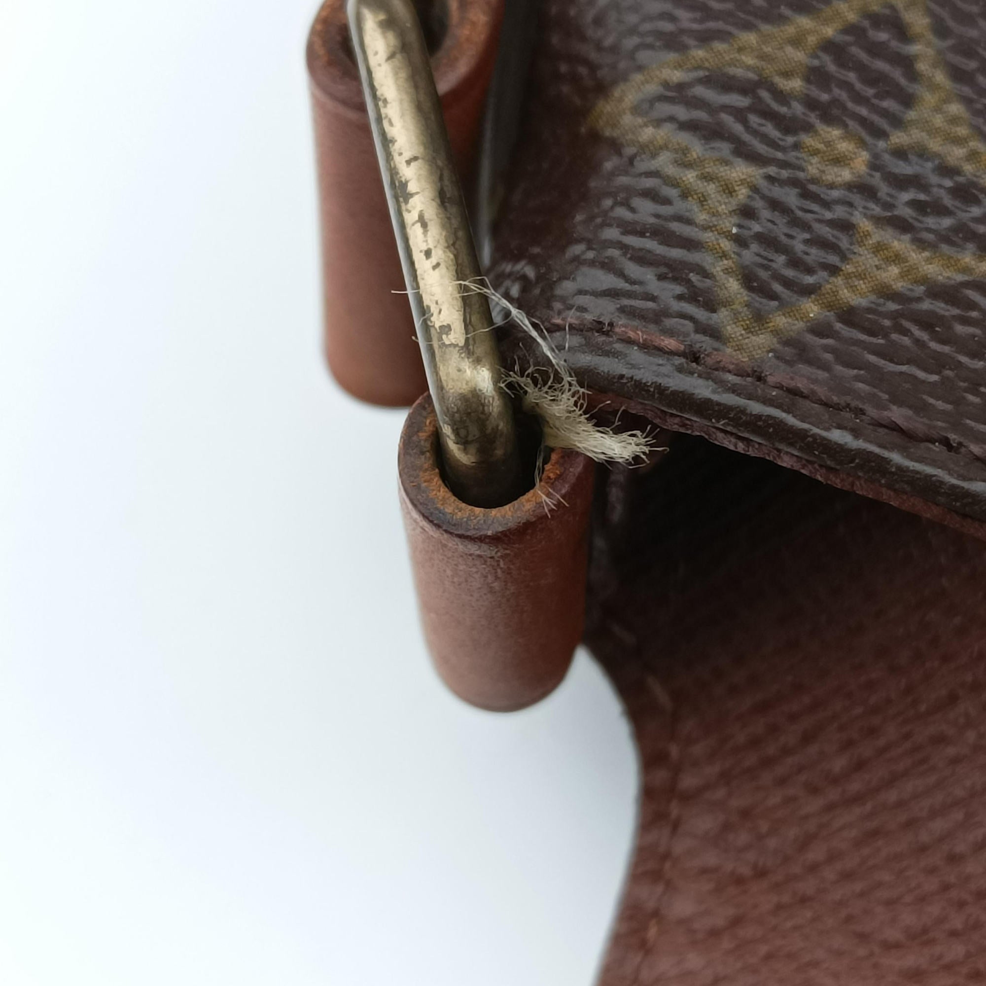 Pre-owned Louis Vuitton Mustet Brown Monogram Canvas M51256 shoulderbag | stylenewstar