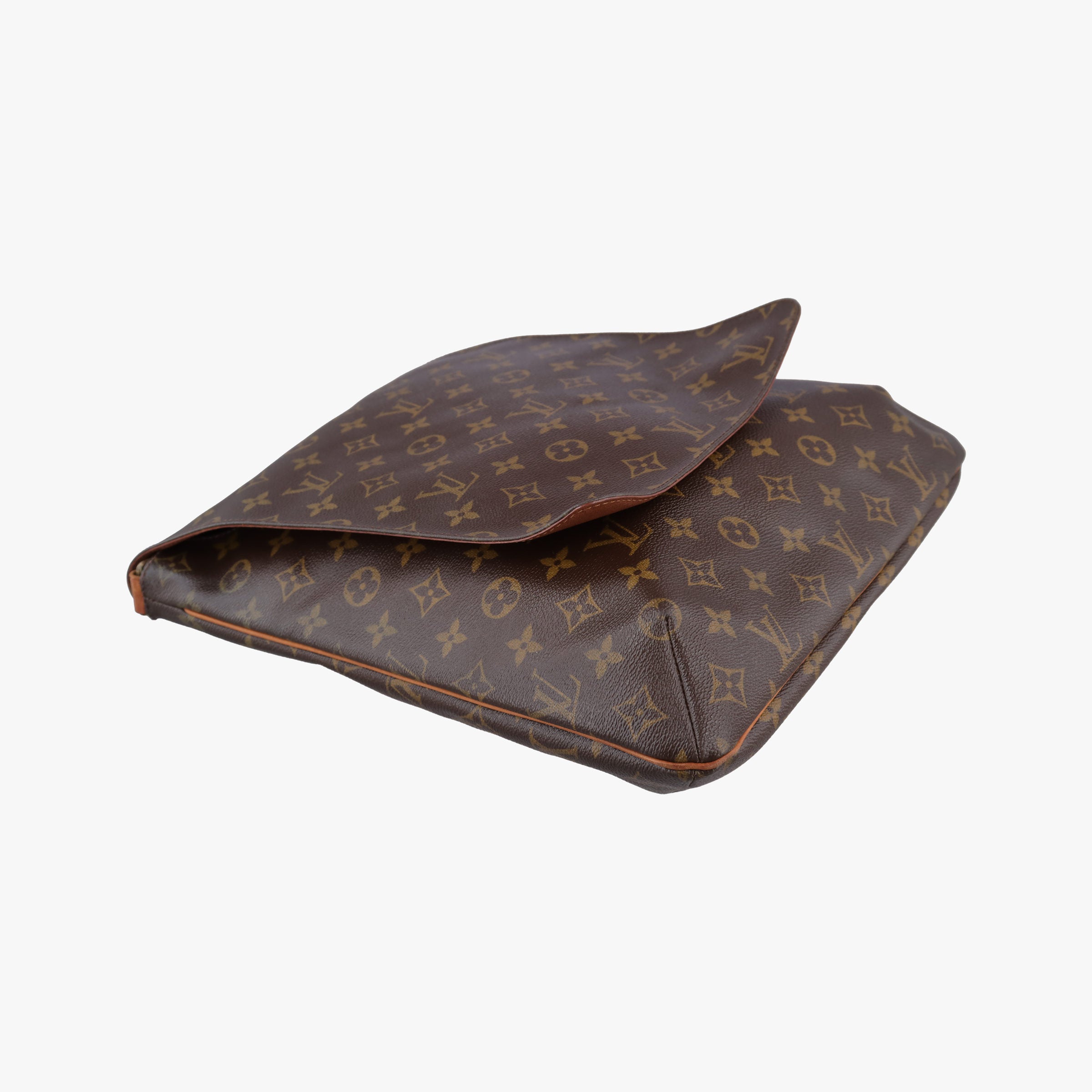 Pre-owned Louis Vuitton Mustet Brown Monogram Canvas M51256 shoulderbag | stylenewstar