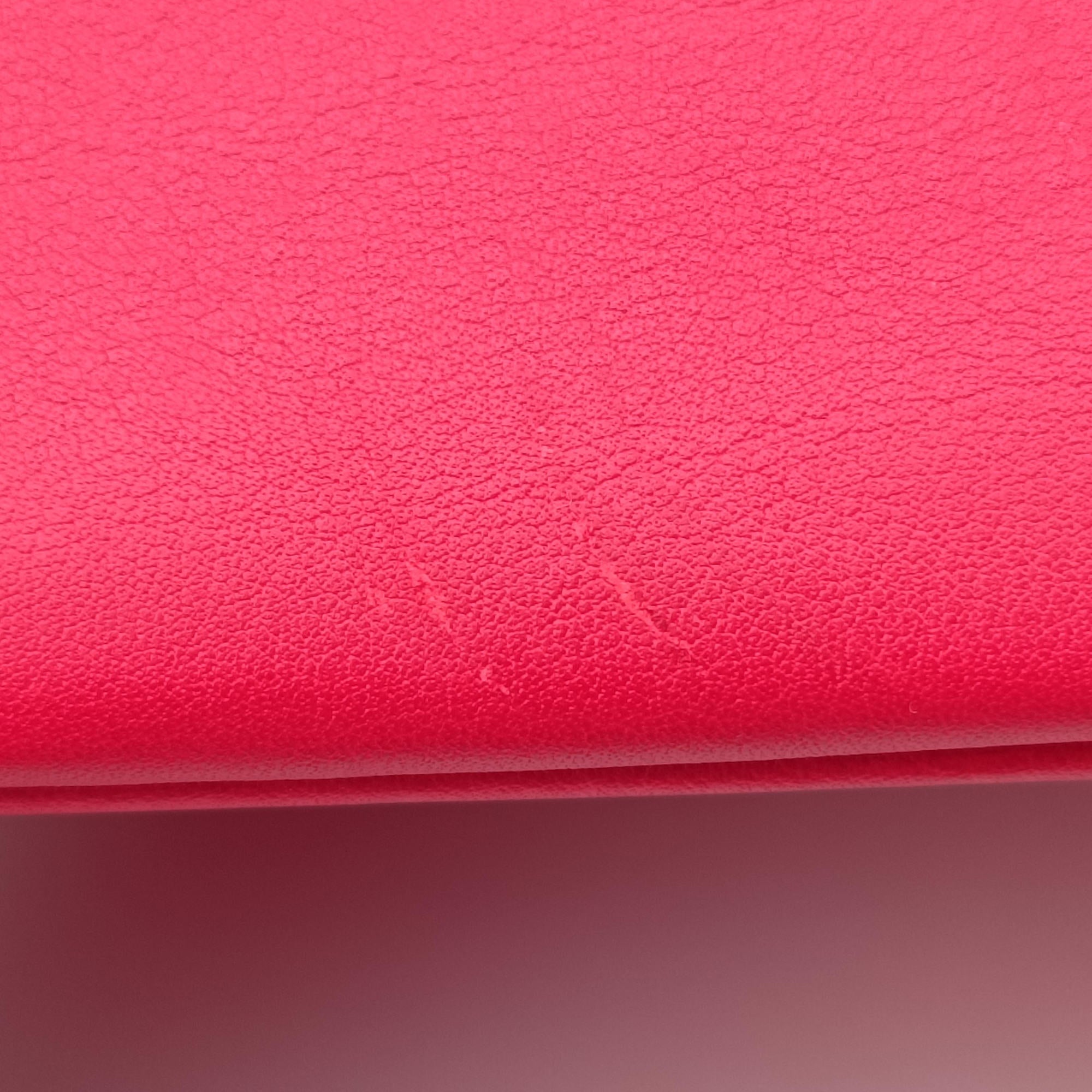 Pre-owned Christian Dior Diorissimo Red Leather× snake skin  shoulderbag | stylenewstar