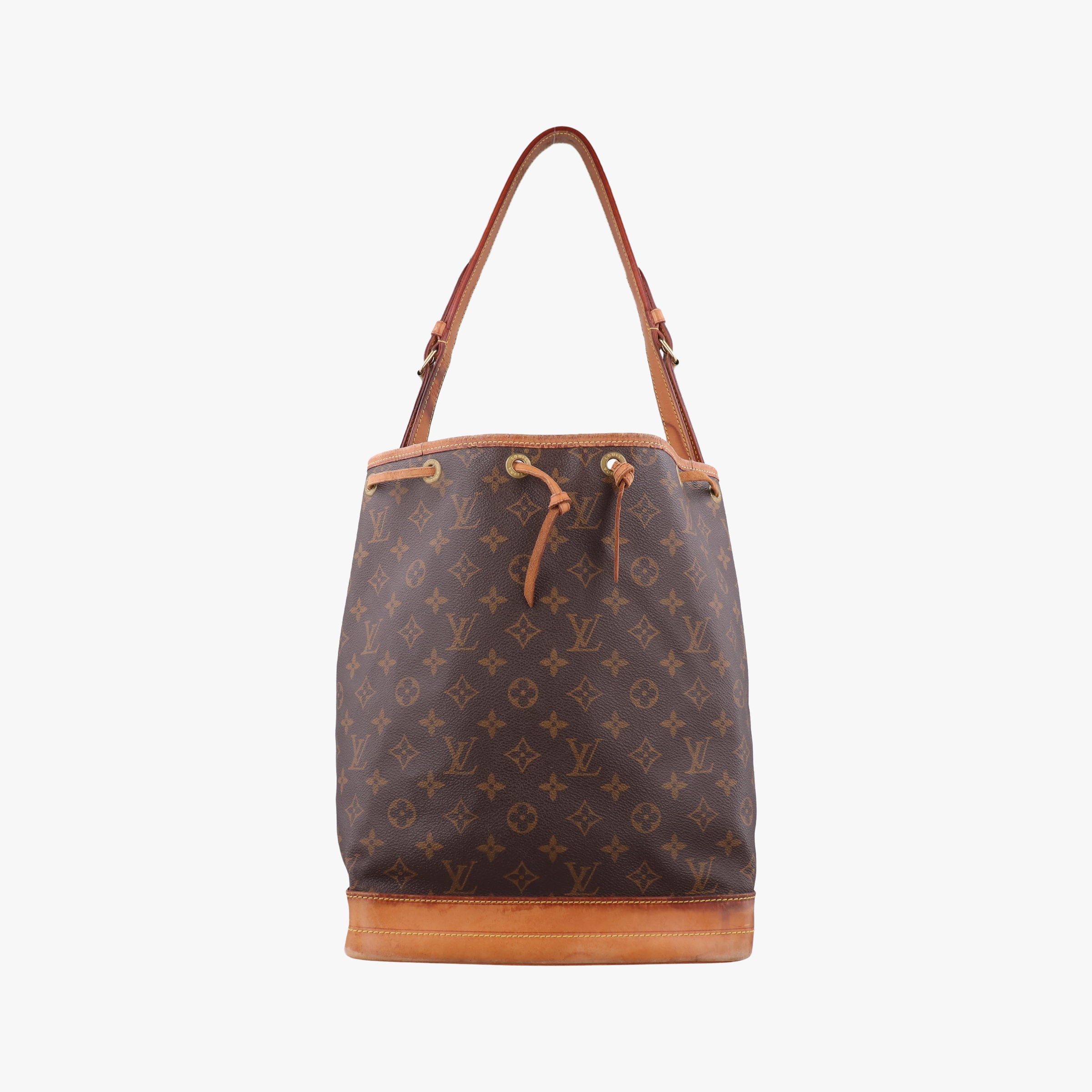 Pre-owned Louis Vuitton Noe Brown Monogram Canvas M42224 shoulderbag | stylenewstar