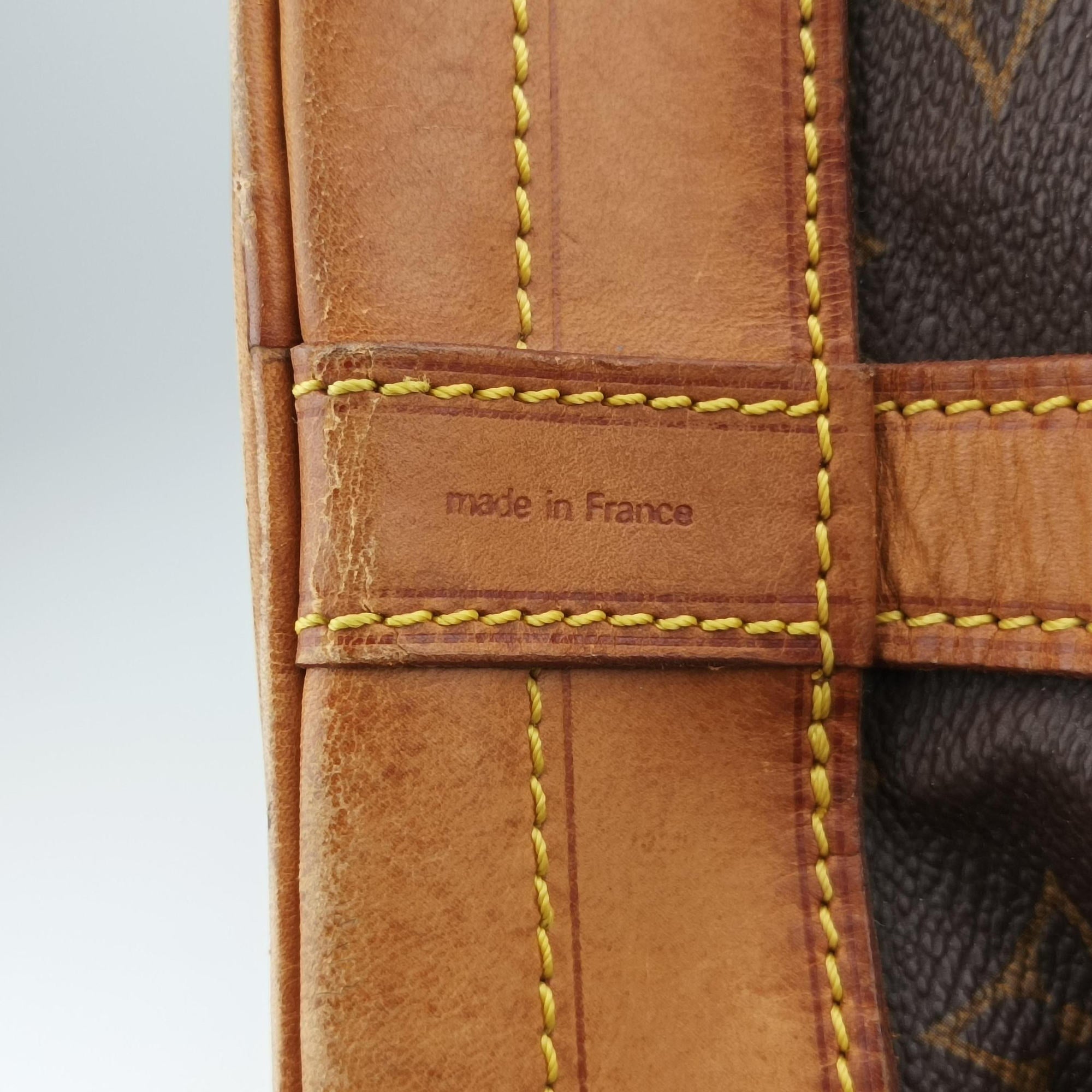 Pre-owned Louis Vuitton Noe Brown Monogram Canvas M42224 shoulderbag | stylenewstar