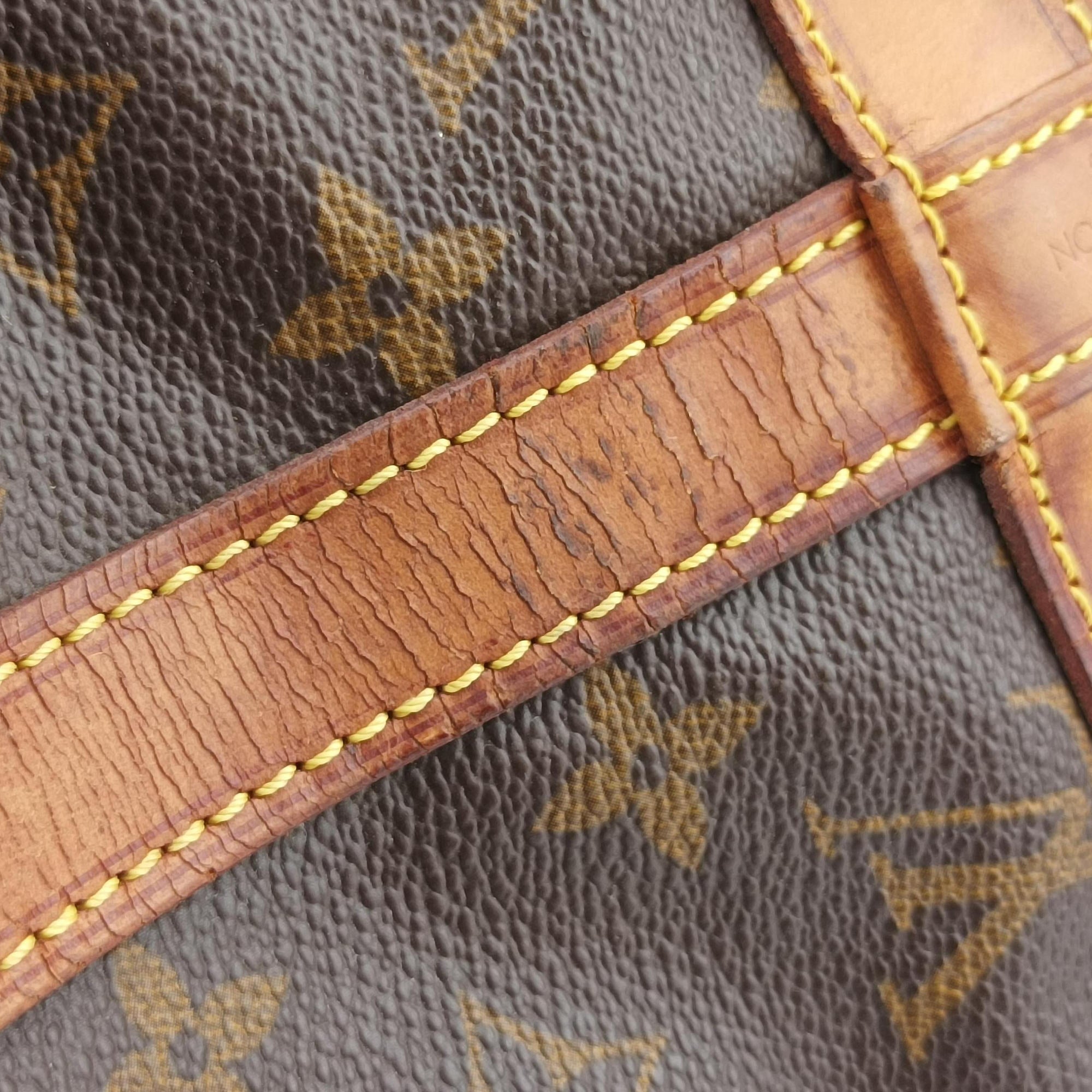 Pre-owned Louis Vuitton Noe Brown Monogram Canvas M42224 shoulderbag | stylenewstar