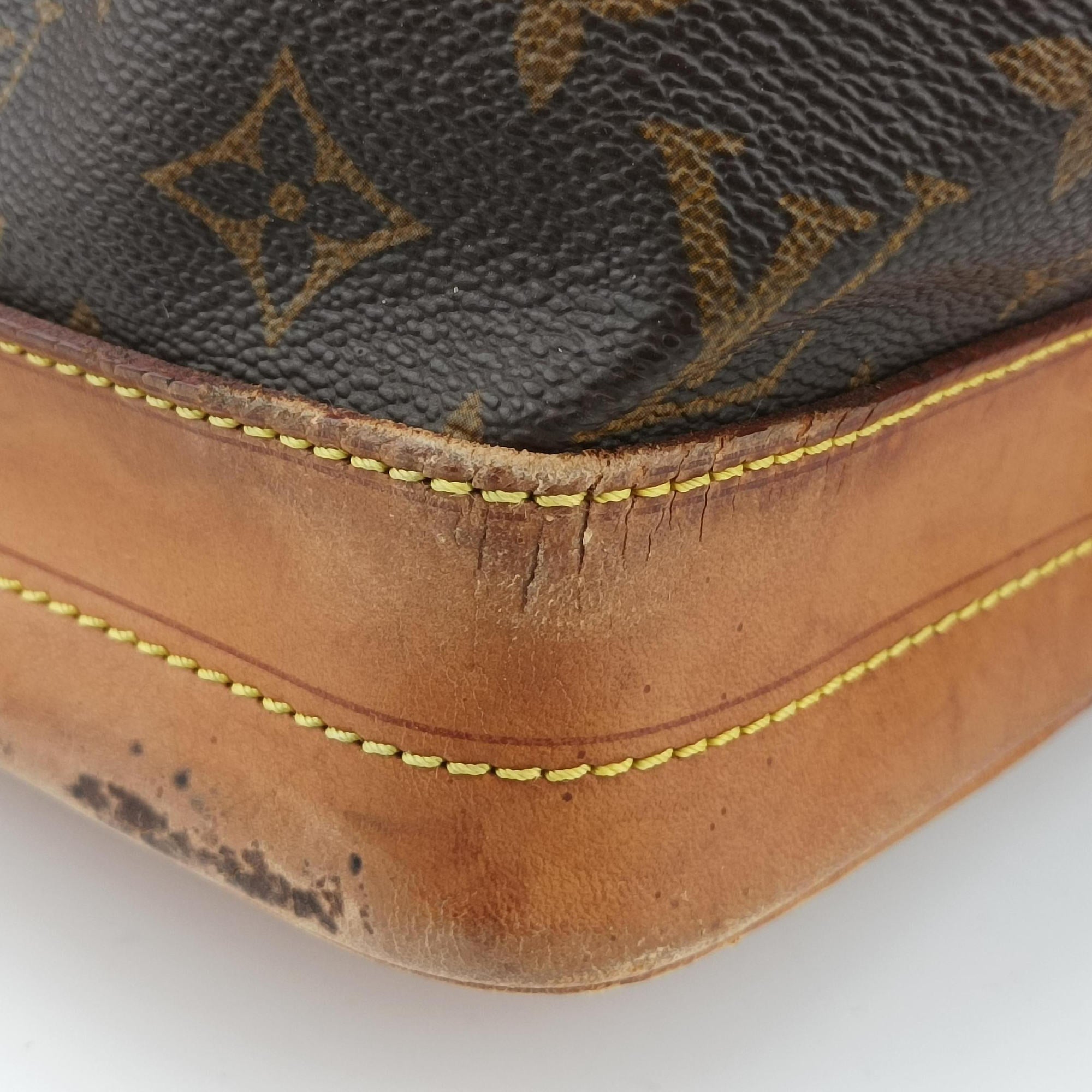 Pre-owned Louis Vuitton Noe Brown Monogram Canvas M42224 shoulderbag | stylenewstar