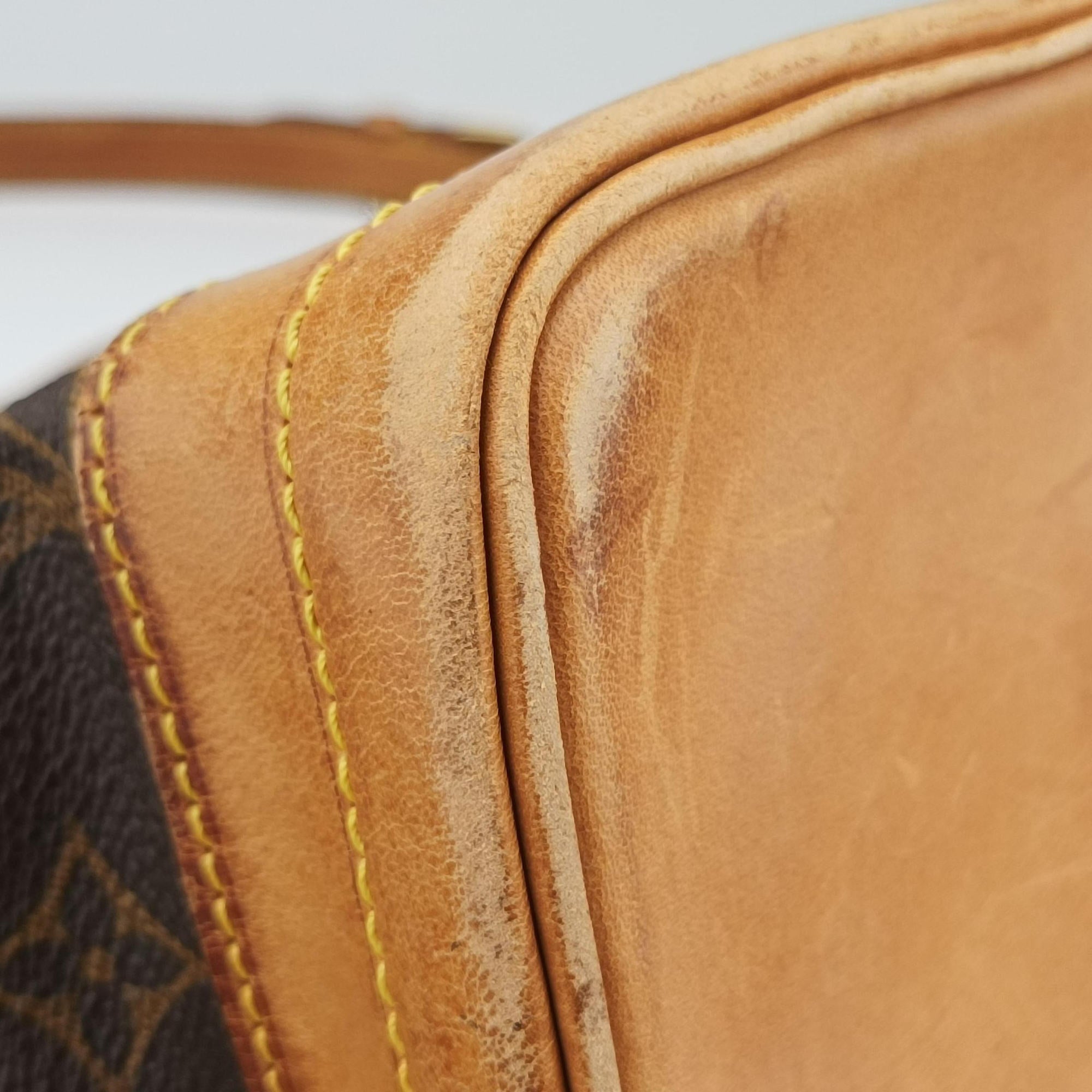 Pre-owned Louis Vuitton Noe Brown Monogram Canvas M42224 shoulderbag | stylenewstar