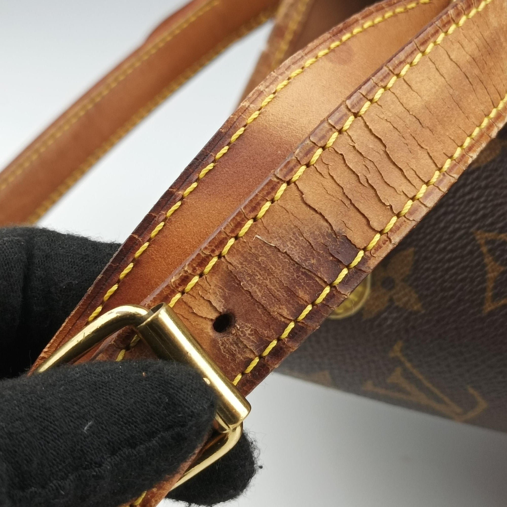 Pre-owned Louis Vuitton Noe Brown Monogram Canvas M42224 shoulderbag | stylenewstar