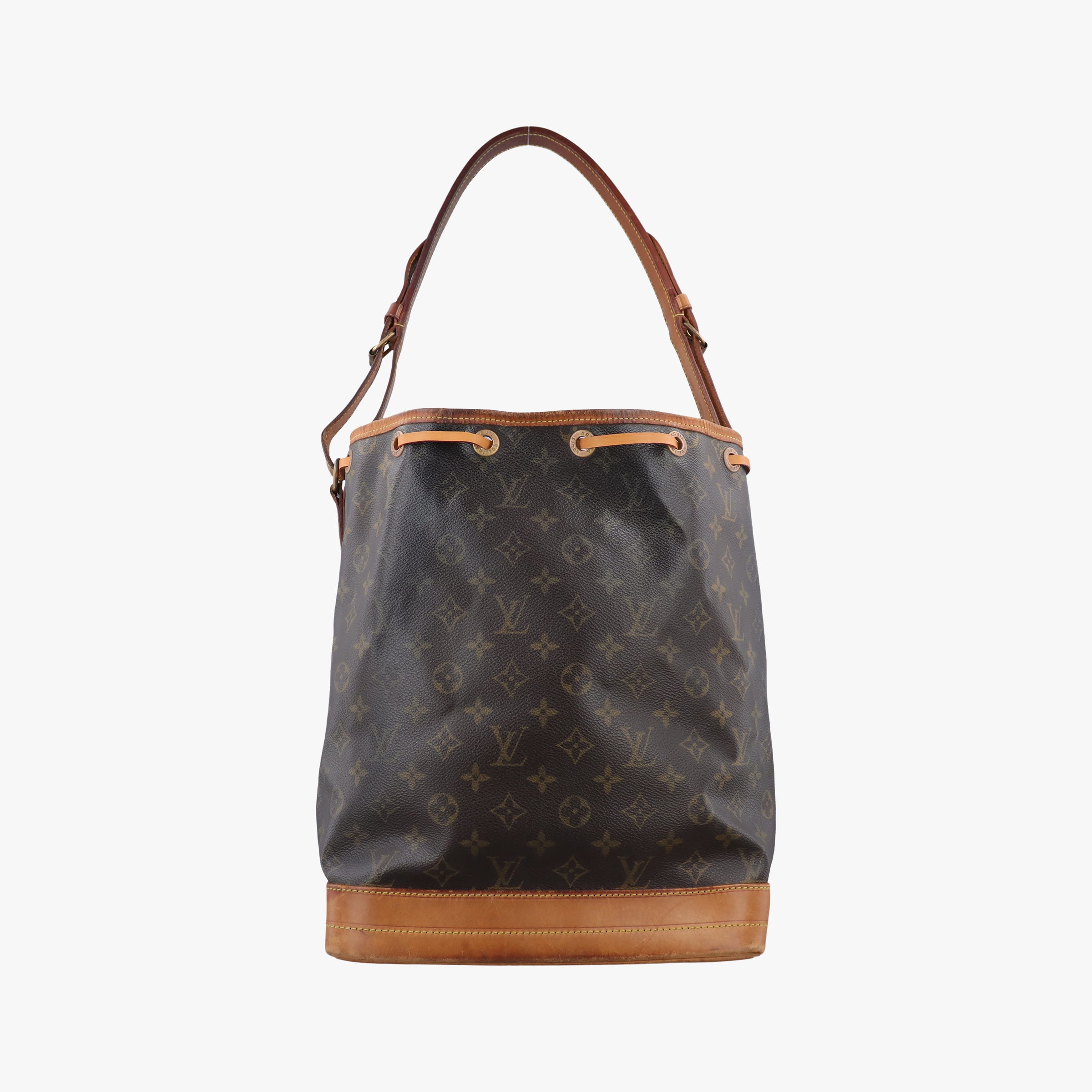 Pre-owned Louis Vuitton Noe Brown Monogram Canvas M42224 shoulderbag | stylenewstar