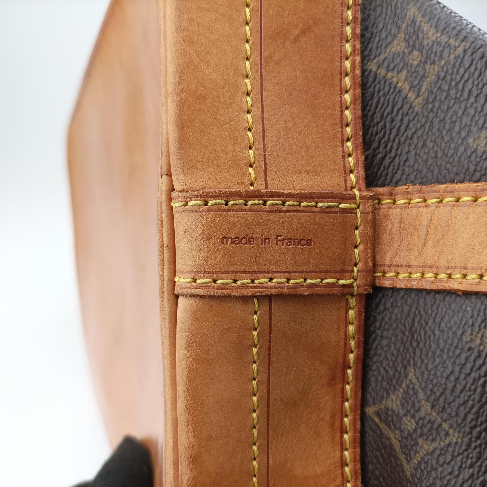 Pre-owned Louis Vuitton Noe Brown Monogram Canvas M42224 shoulderbag | stylenewstar