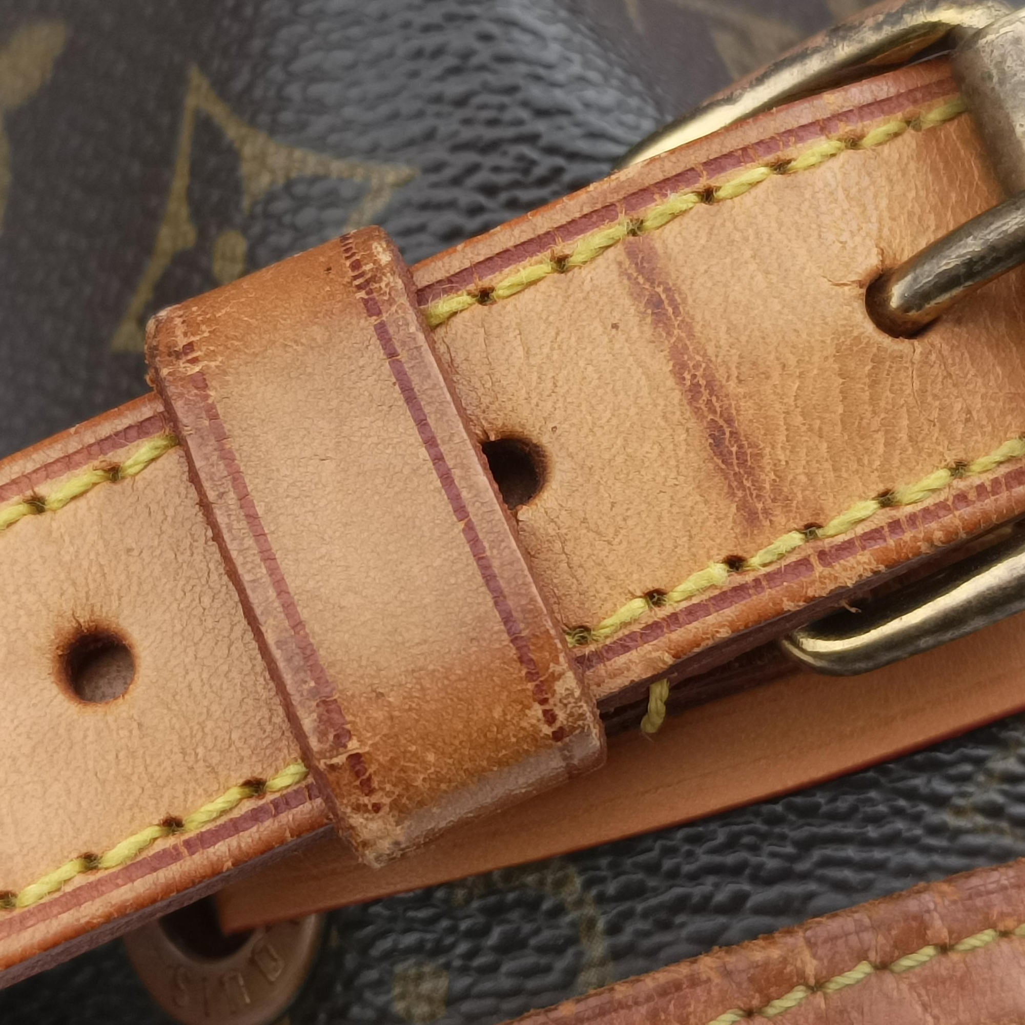 Pre-owned Louis Vuitton Noe Brown Monogram Canvas M42224 shoulderbag | stylenewstar