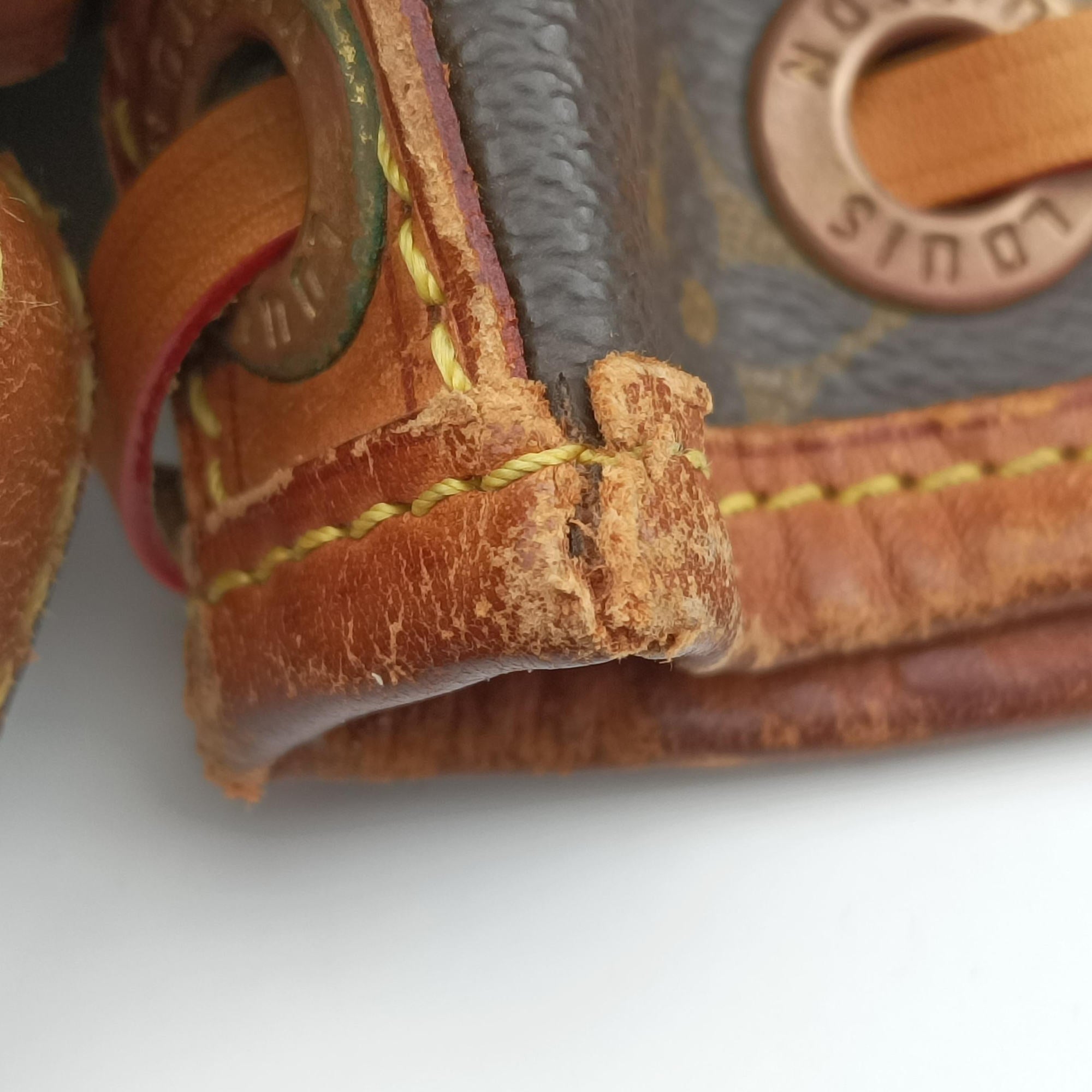 Pre-owned Louis Vuitton Noe Brown Monogram Canvas M42224 shoulderbag | stylenewstar