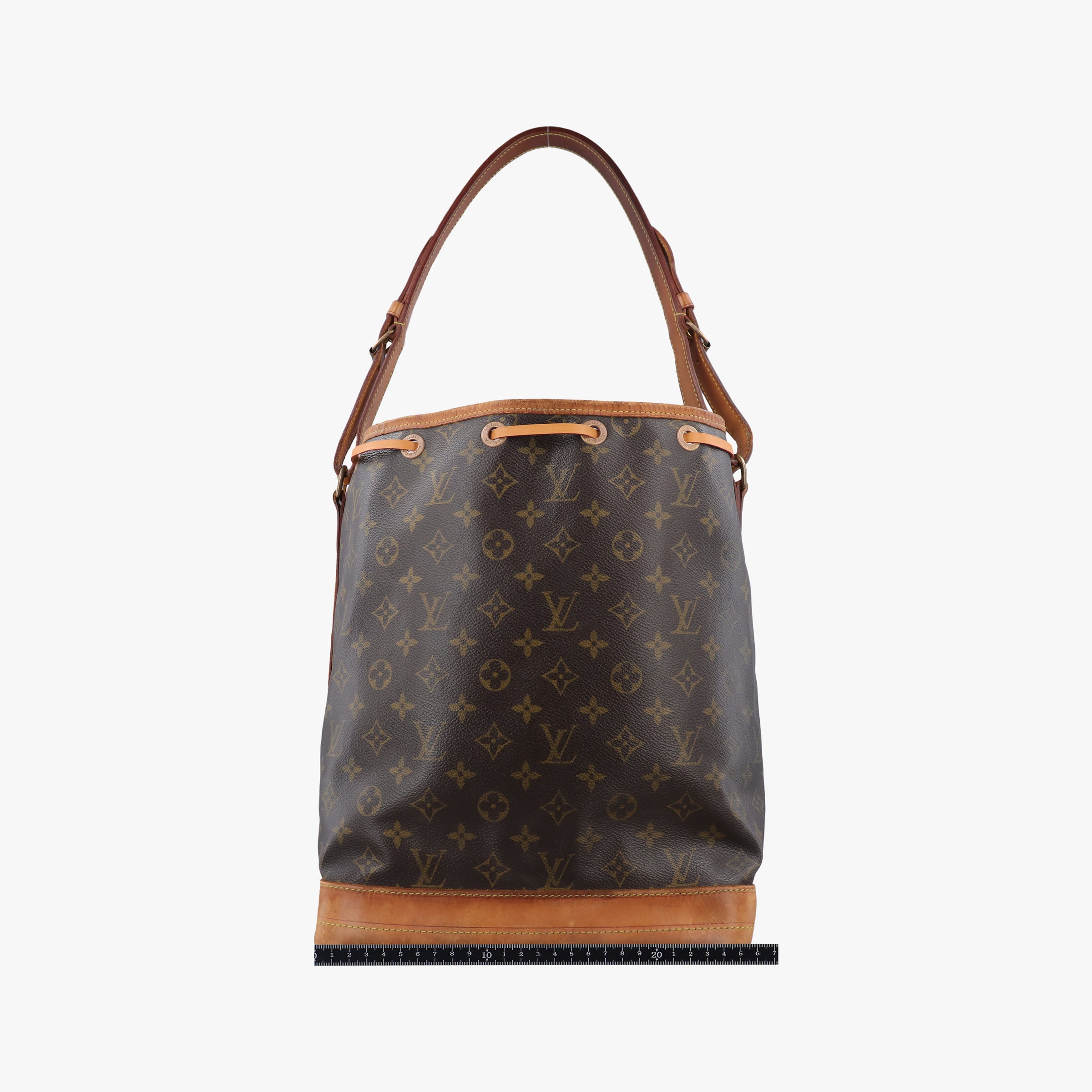 Pre-owned Louis Vuitton Noe Brown Monogram Canvas M42224 shoulderbag | stylenewstar