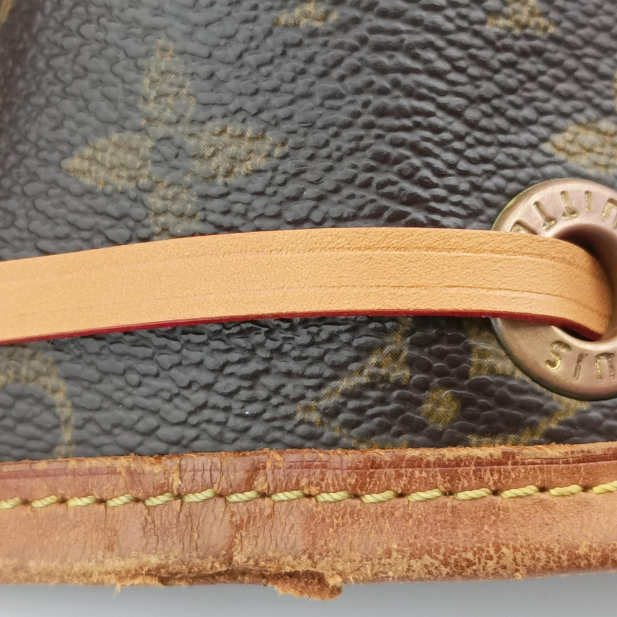 Pre-owned Louis Vuitton Noe Brown Monogram Canvas M42224 shoulderbag | stylenewstar