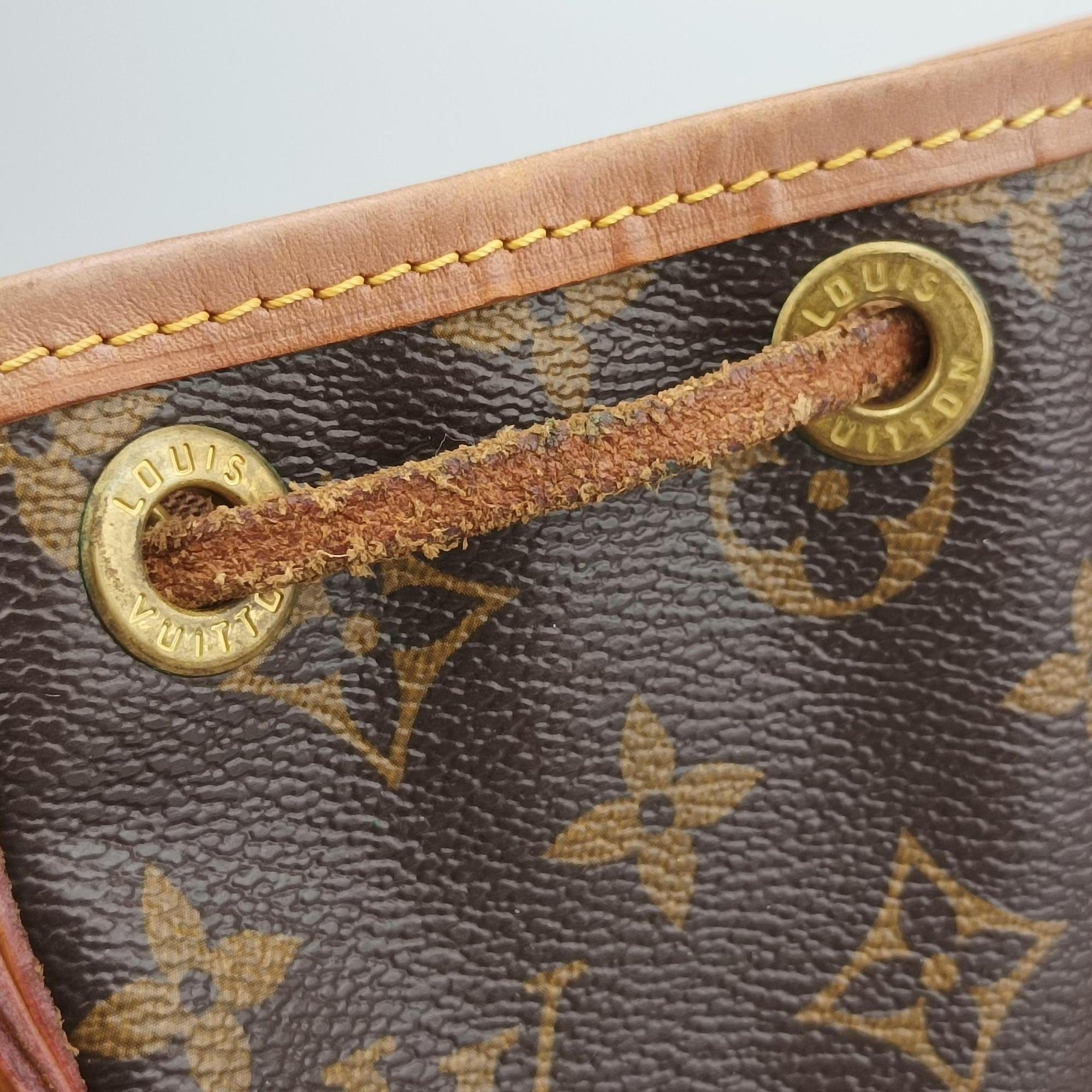 Pre-owned Louis Vuitton Noe BB Brown Monogram Canvas M40817 shoulderbag | stylenewstar
