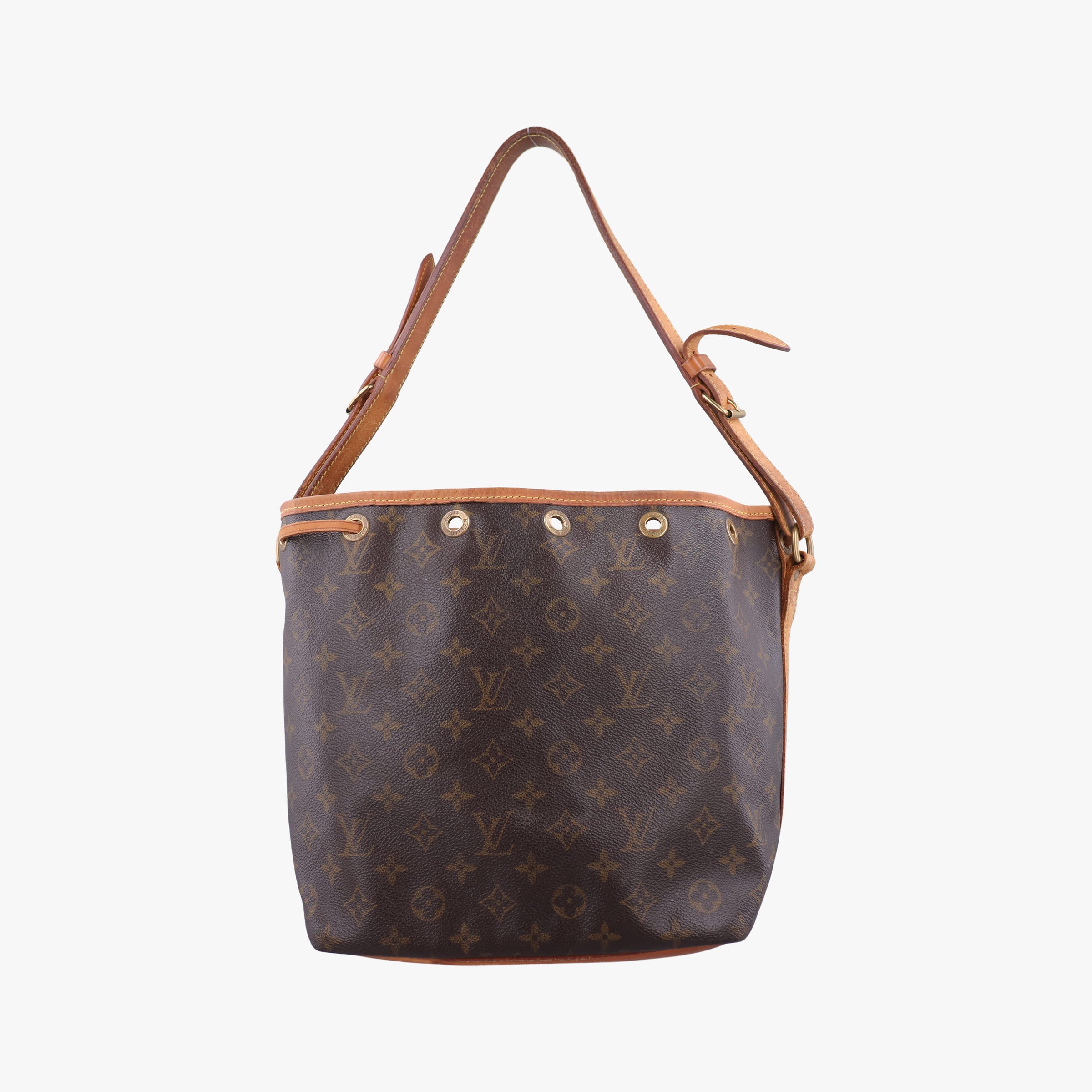 Pre-owned Louis Vuitton Petit Noe Brown Monogram Canvas M42226 shoulderbag | stylenewstar