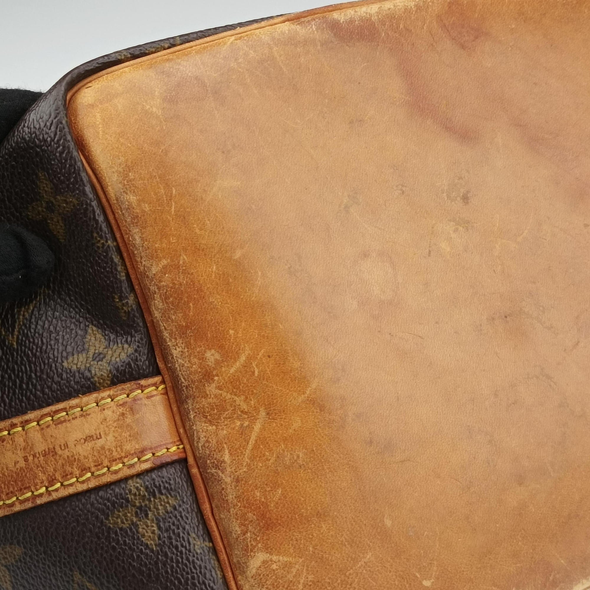 Pre-owned Louis Vuitton Petit Noe Brown Monogram Canvas M42226 shoulderbag | stylenewstar