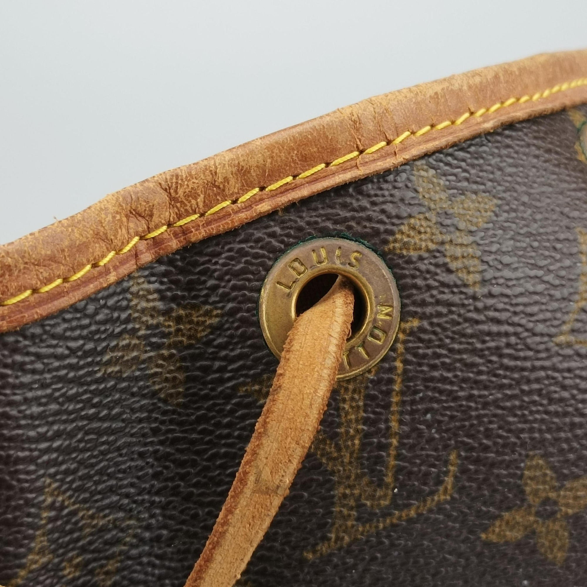 Pre-owned Louis Vuitton Petit Noe Brown Monogram Canvas M42226 shoulderbag | stylenewstar