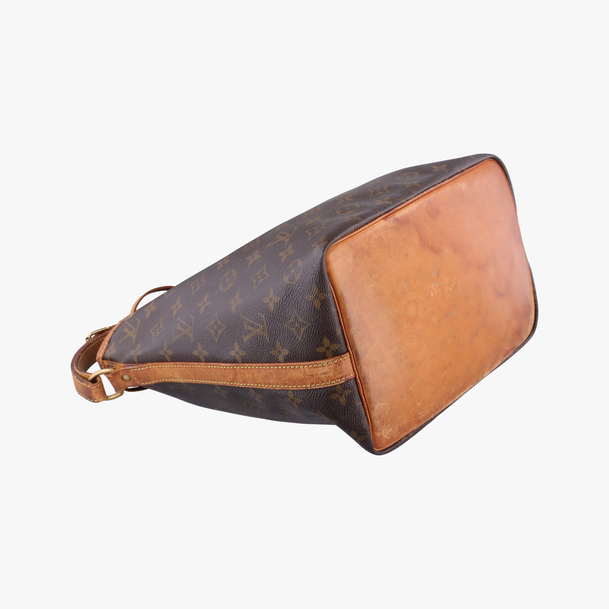 Pre-owned Louis Vuitton Petit Noe Brown Monogram Canvas M42226 shoulderbag | stylenewstar