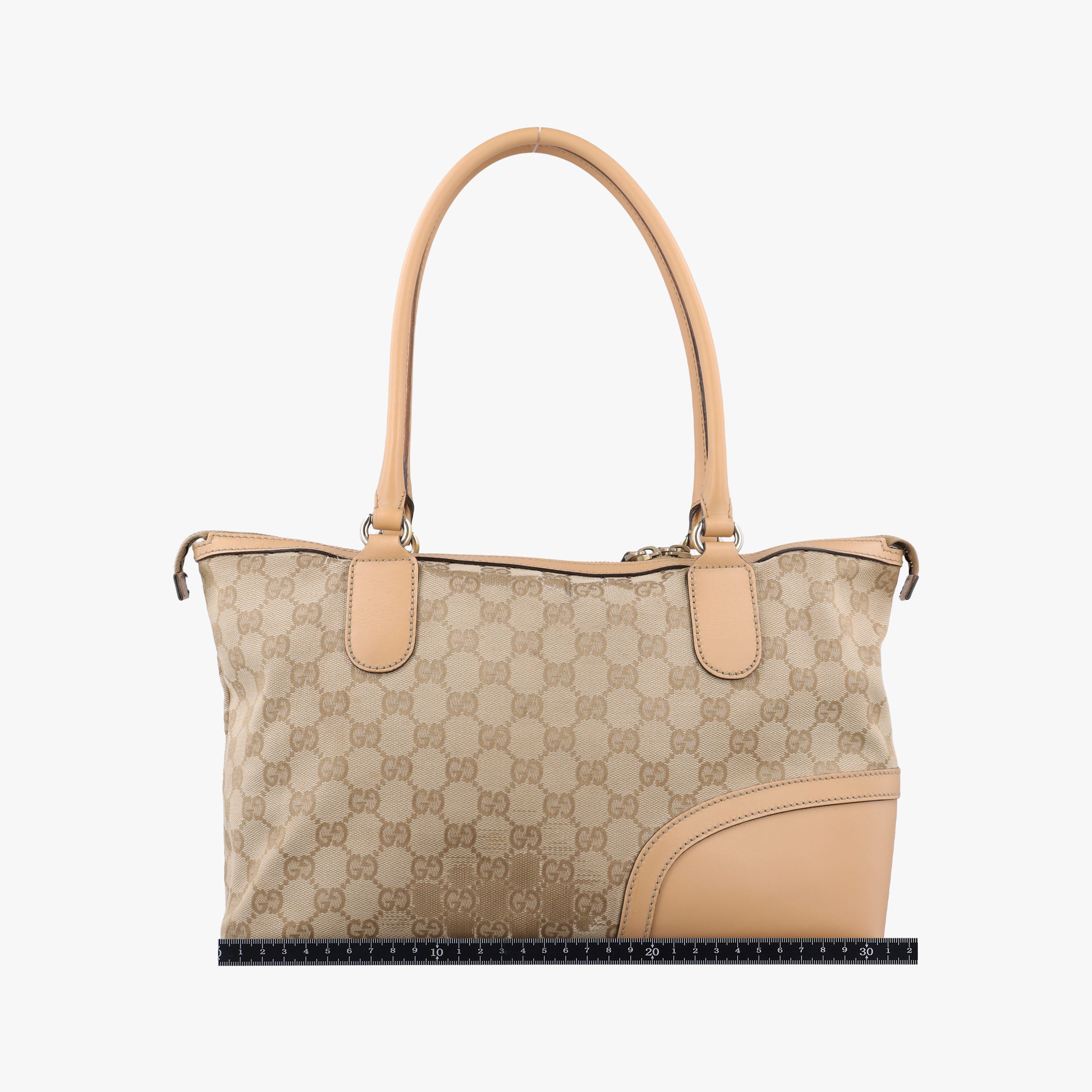 Pre-owned Gucci Horsebit web Beige×Multicolour Canvas×leather 232936 shoulderbag | stylenewstar