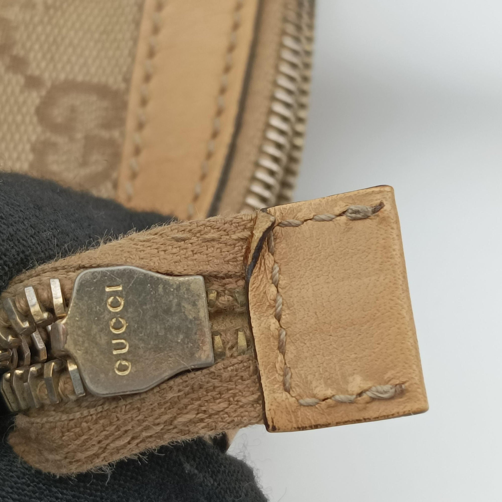 Pre-owned Gucci Horsebit web Beige×Multicolour Canvas×leather 232936 shoulderbag | stylenewstar