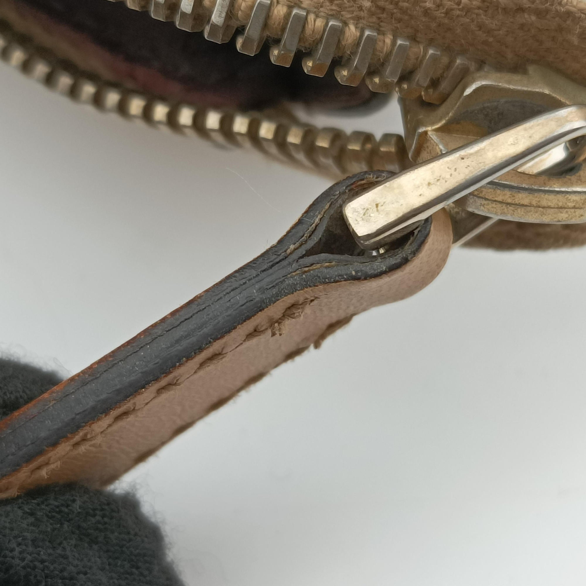 Pre-owned Gucci Horsebit web Beige×Multicolour Canvas×leather 232936 shoulderbag | stylenewstar