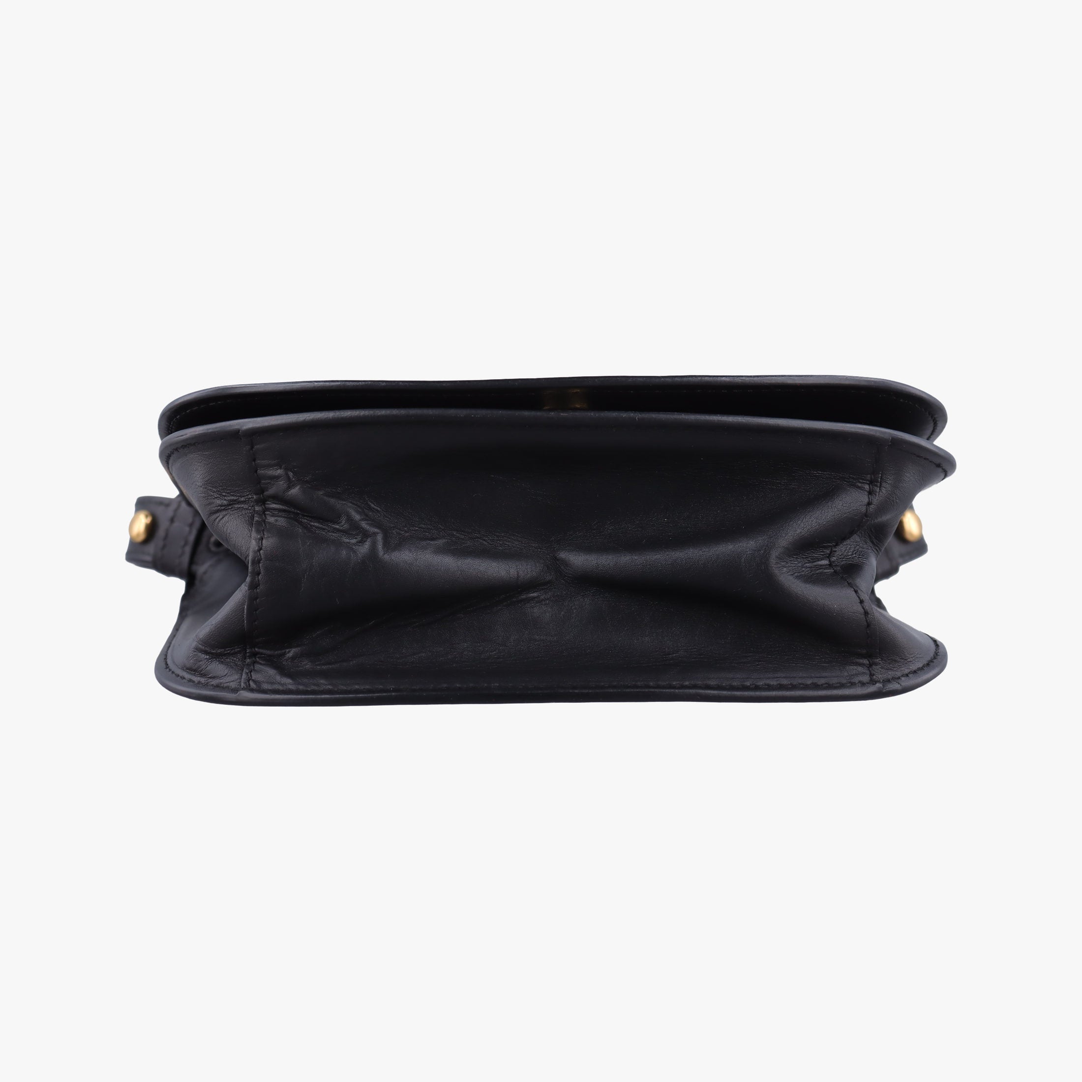 Vintage Prada pionniere Black leather 1BD039 shoulderbag | stylenewstar