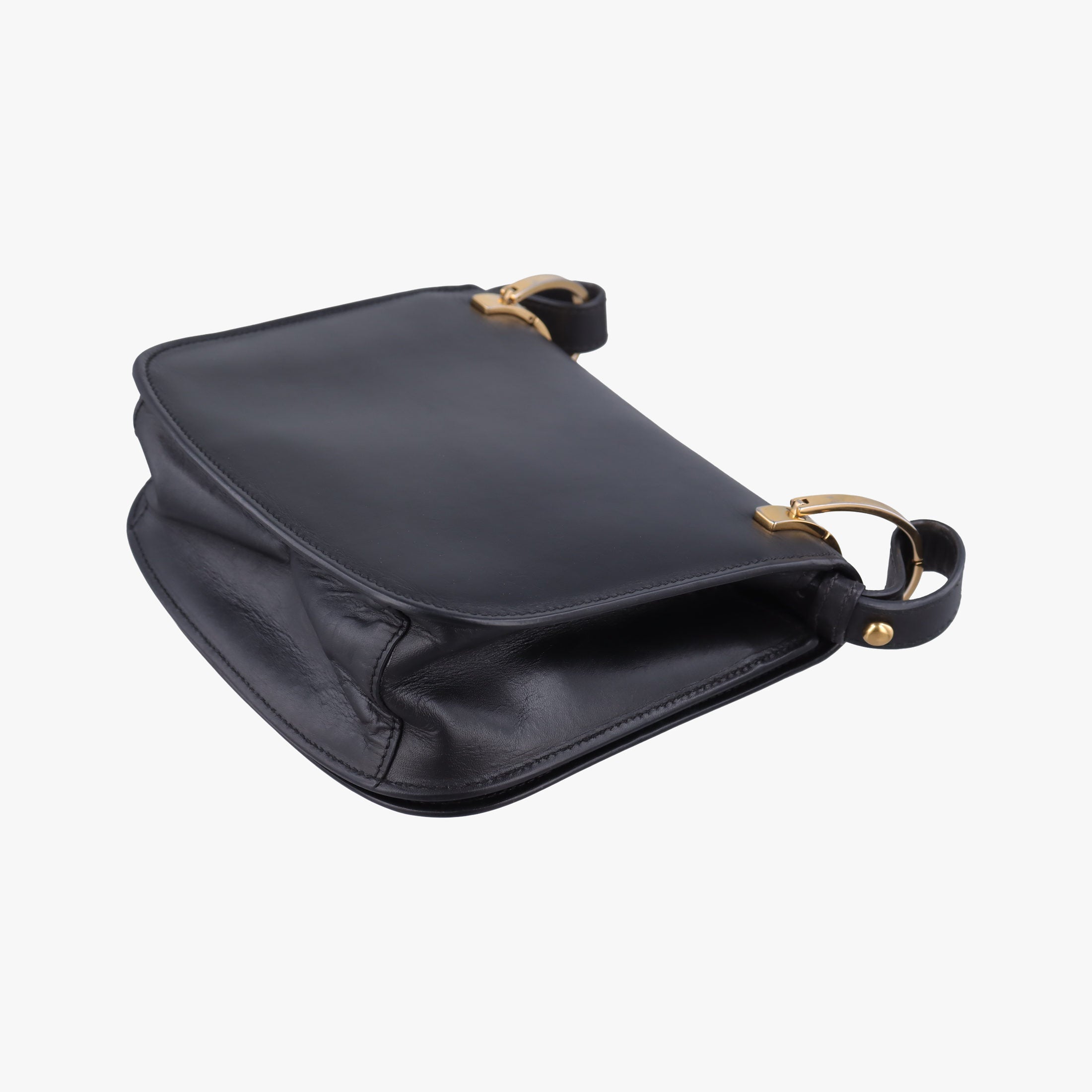 Vintage Prada pionniere Black leather 1BD039 shoulderbag | stylenewstar