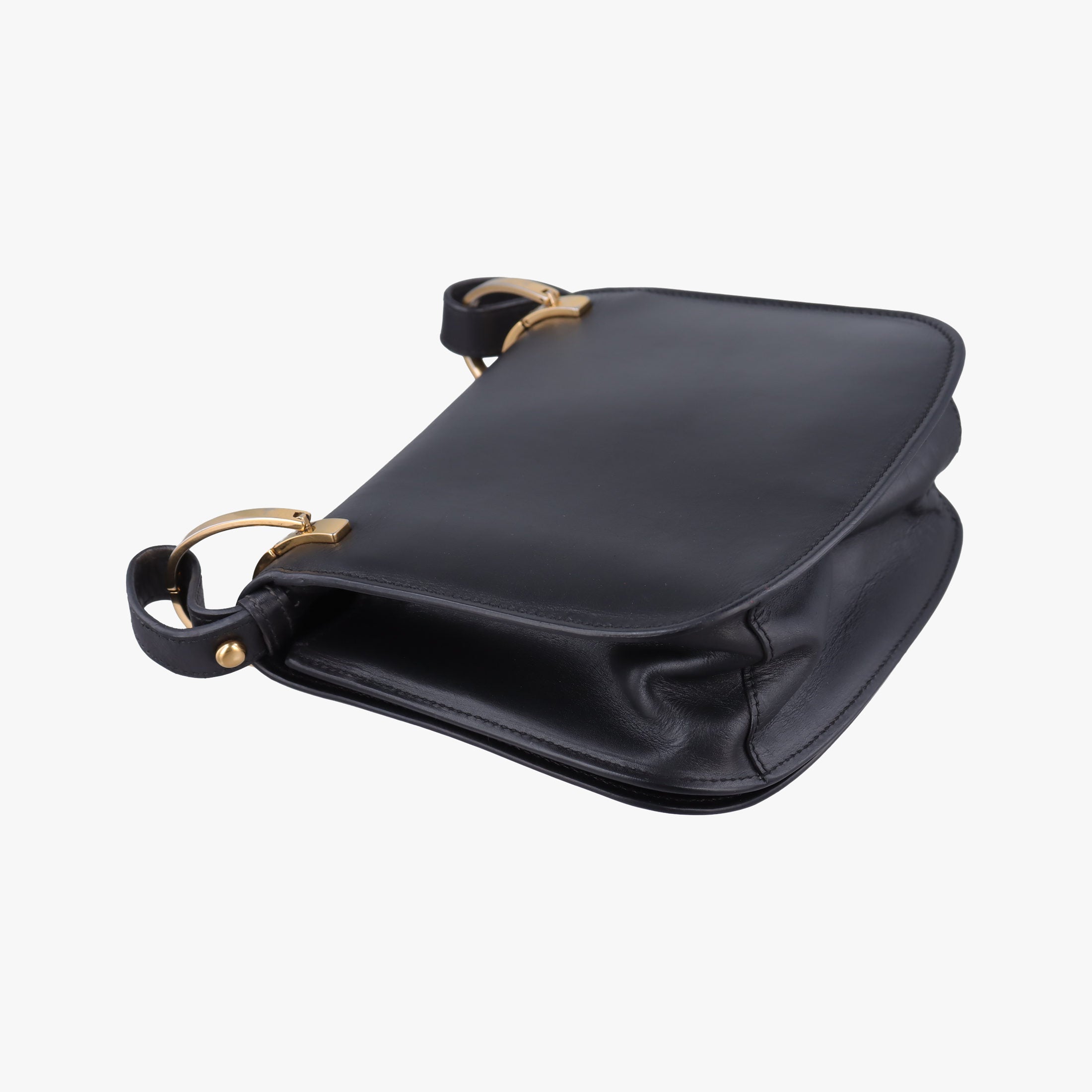 Vintage Prada pionniere Black leather 1BD039 shoulderbag | stylenewstar