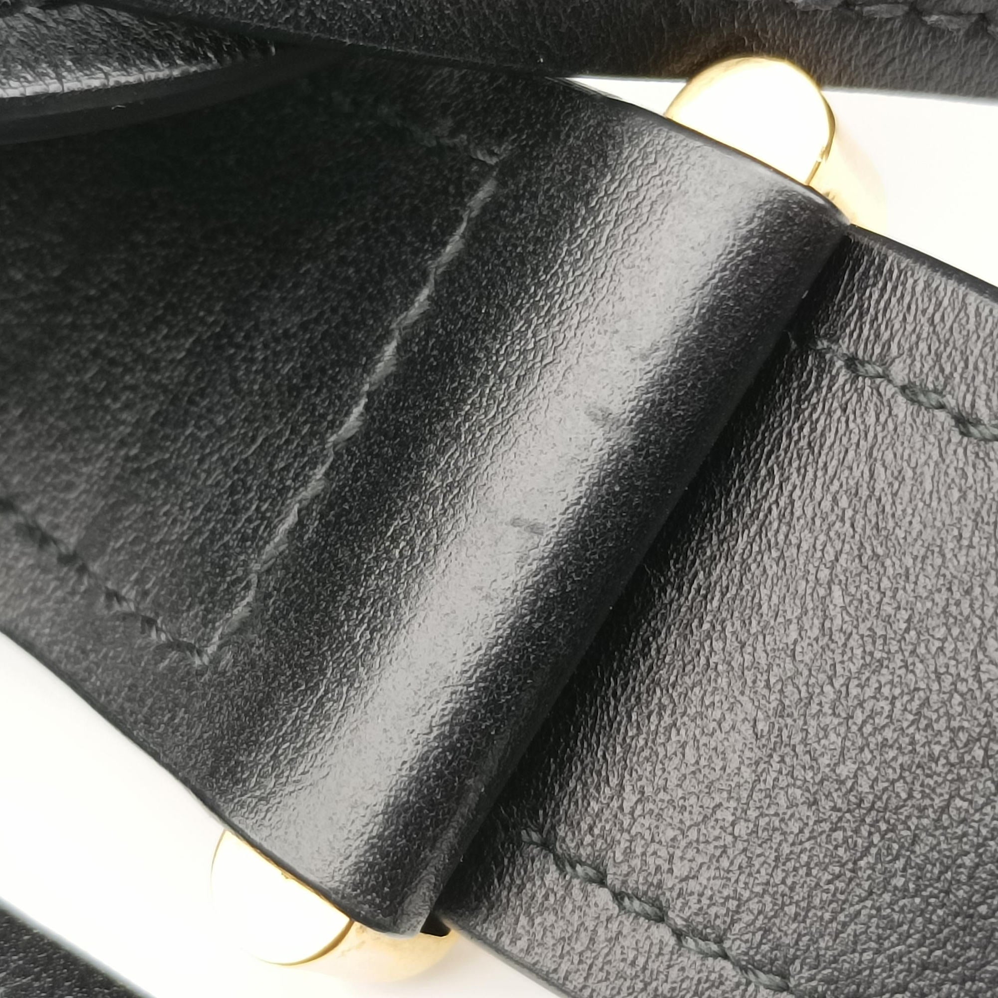 Pre-owned Prada Pionniere City Black leather 1BD075 shoulderbag | stylenewstar