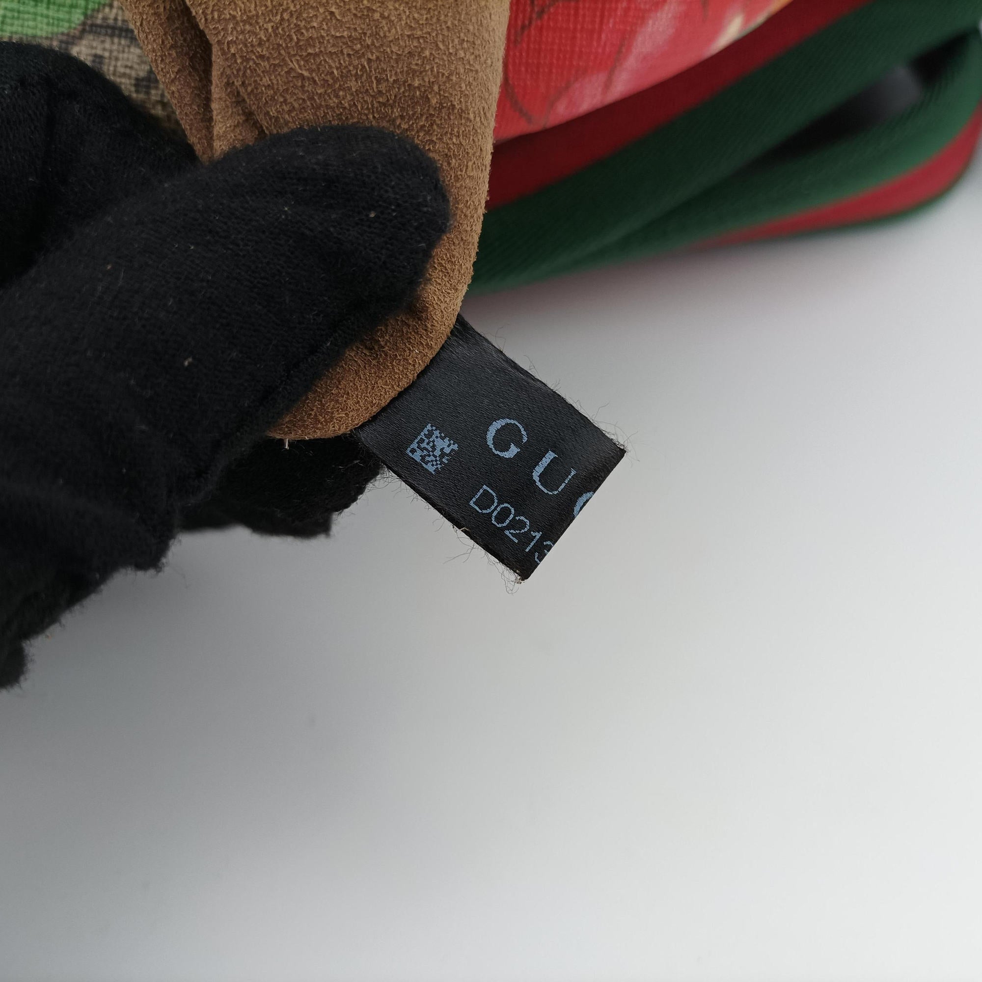 Pre-owned Gucci GG Supreme Tian Beige×Red×Multicolor PVC coated canvasxLeather 427042 backpack/rucksack | stylenewstar