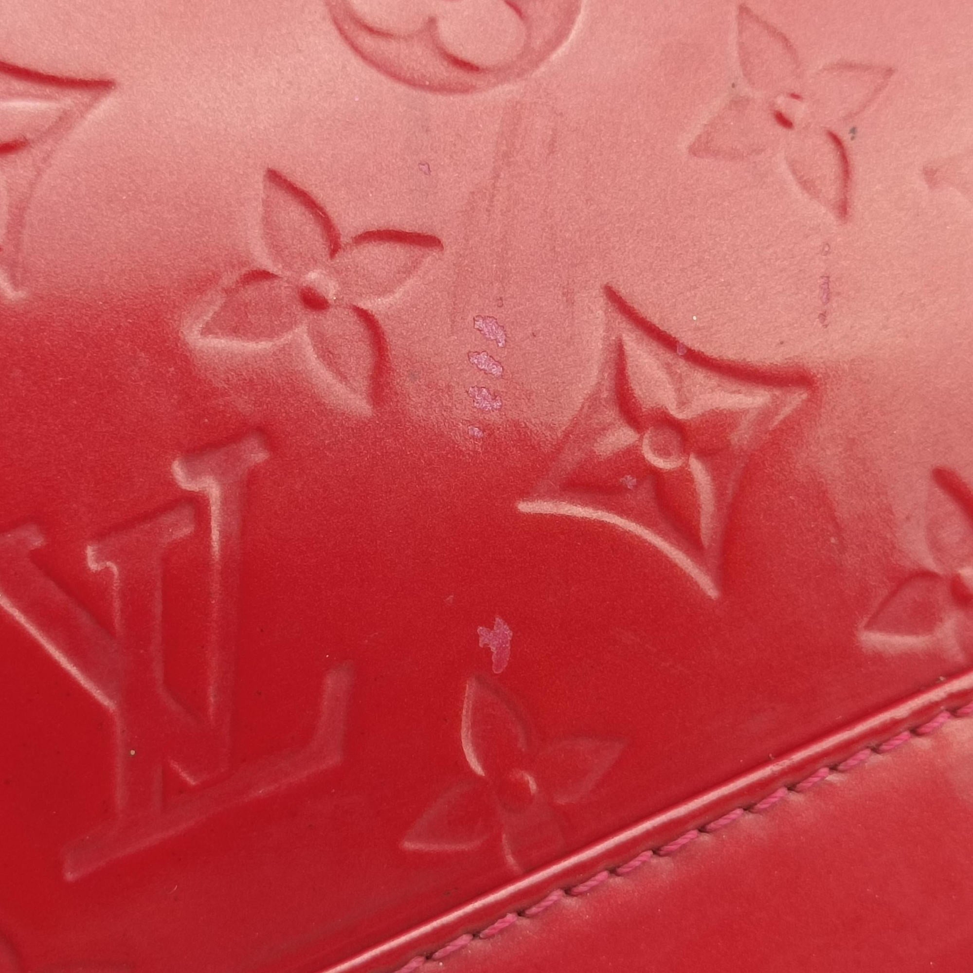 Pre-owned Louis Vuitton Alma GM pomme d'amour Vernis M93596 handbag | stylenewstar