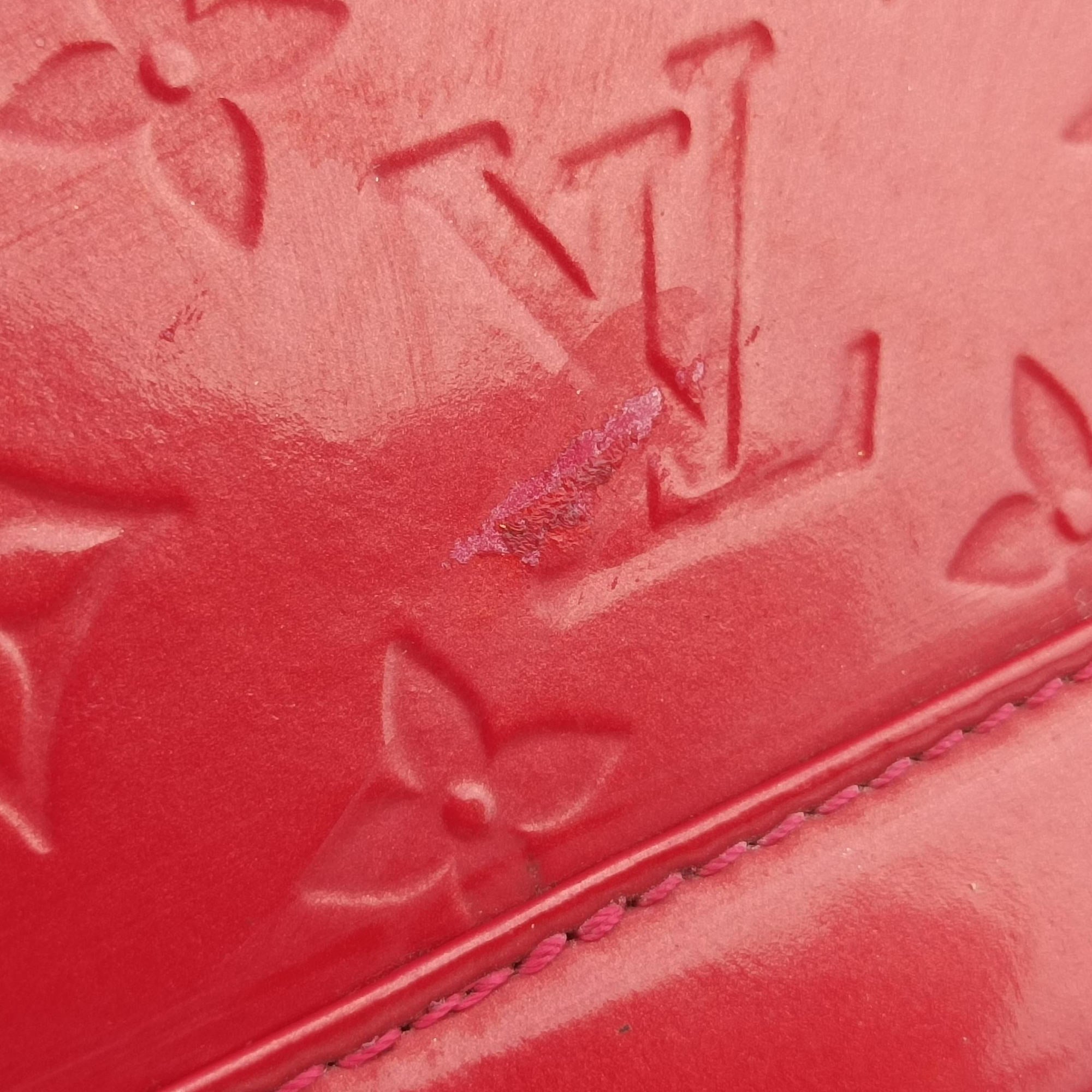 Pre-owned Louis Vuitton Alma GM pomme d'amour Vernis M93596 handbag | stylenewstar