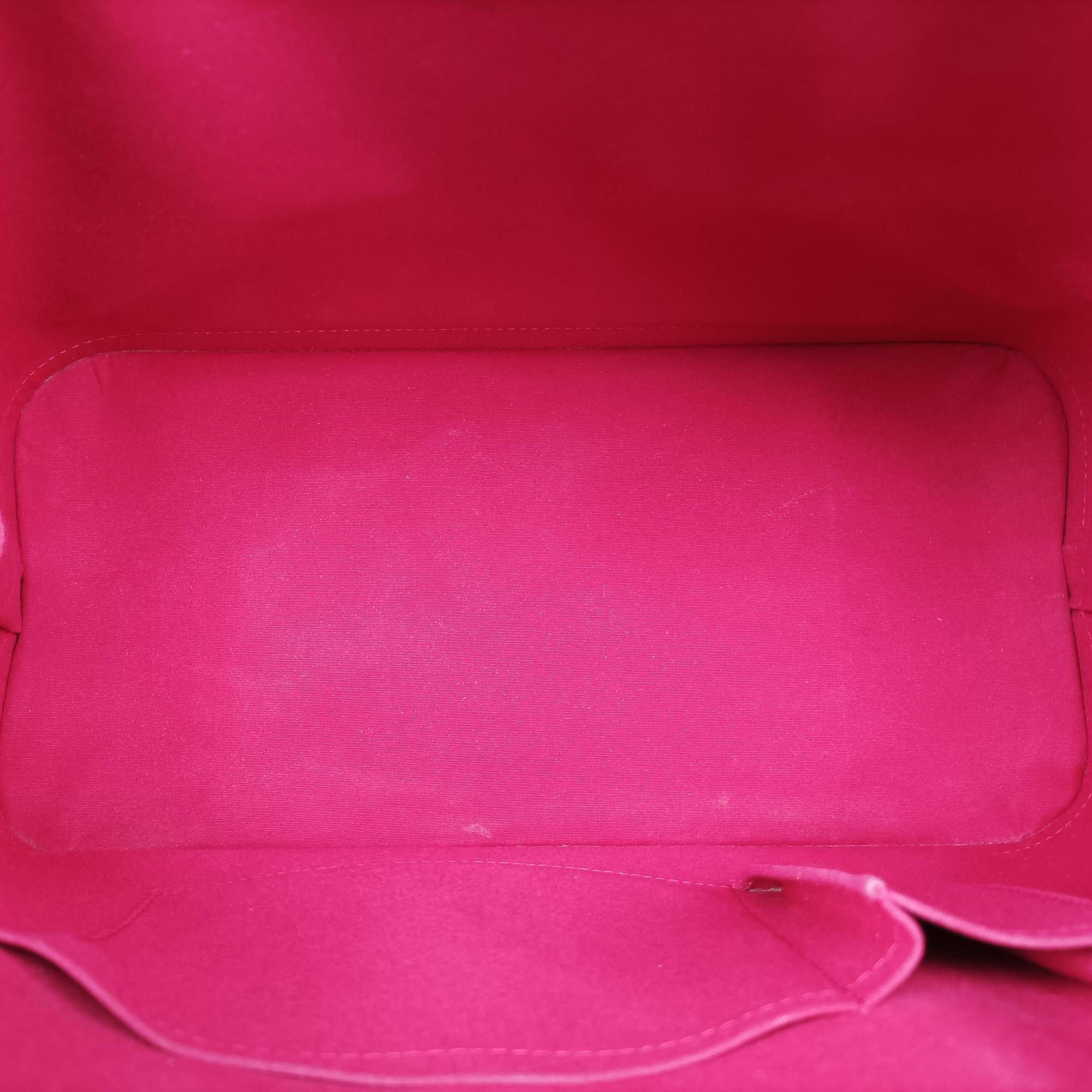 Pre-owned Louis Vuitton Alma GM pomme d'amour Vernis M93596 handbag | stylenewstar