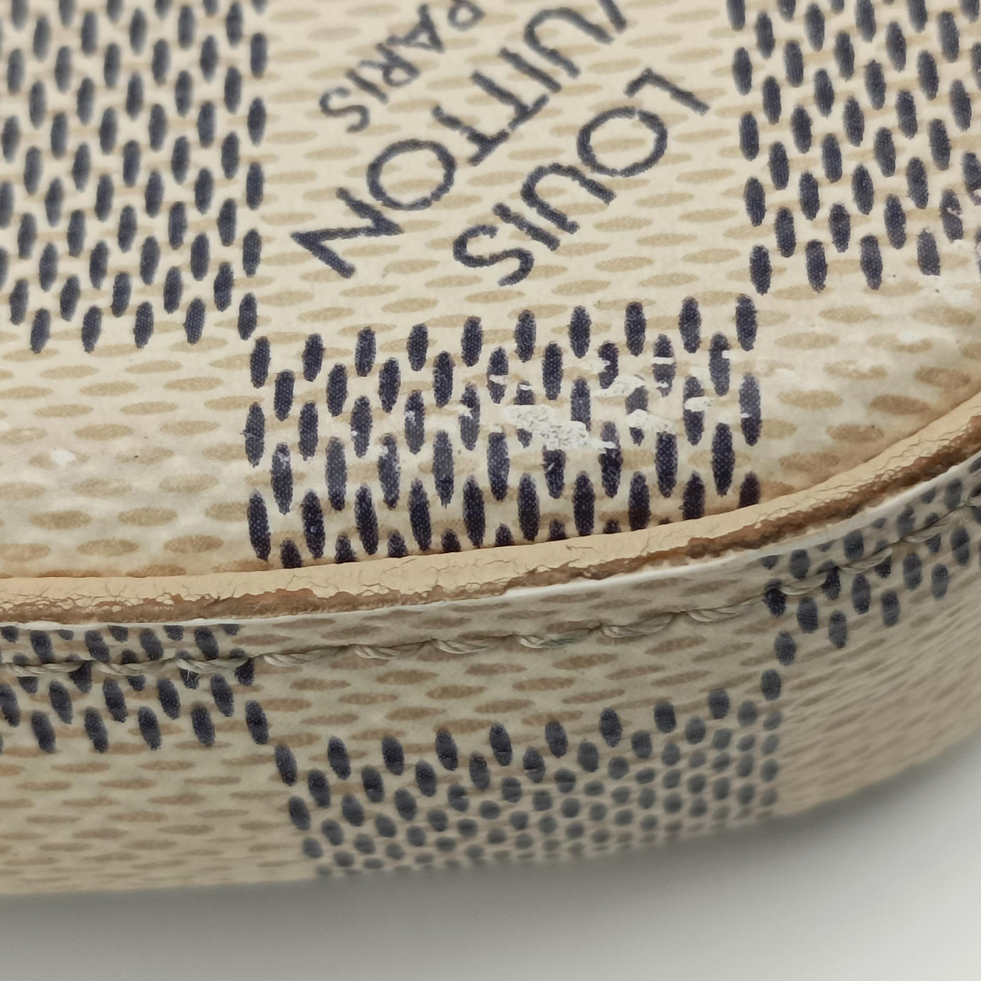 Pre-owned Louis Vuitton Pochette Felicie Azur Damier Canvas N63106 shoulderbag | stylenewstar