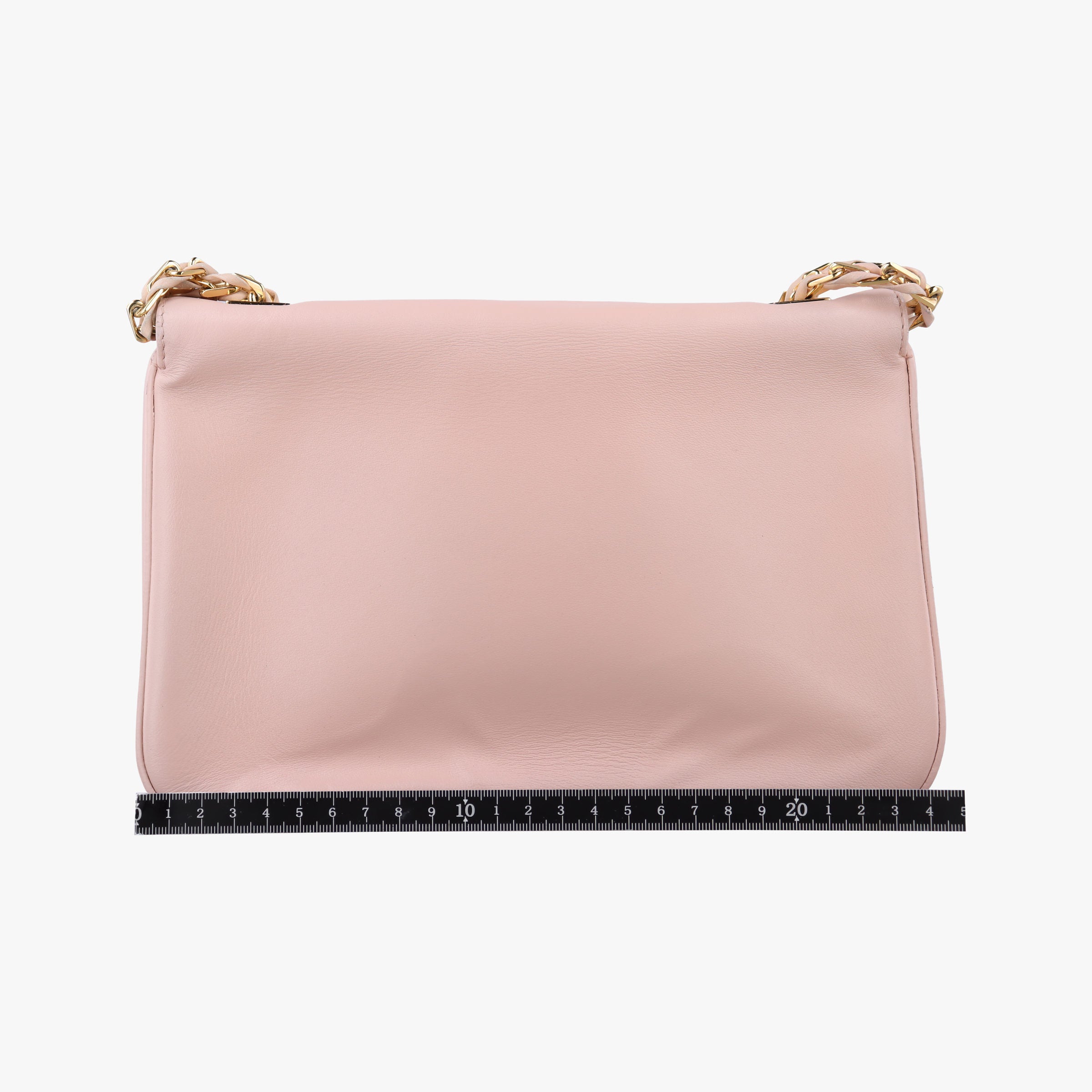 Pre-owned Fendi Be Baguette Pink Leather 8BR677 shoulderbag | stylenewstar