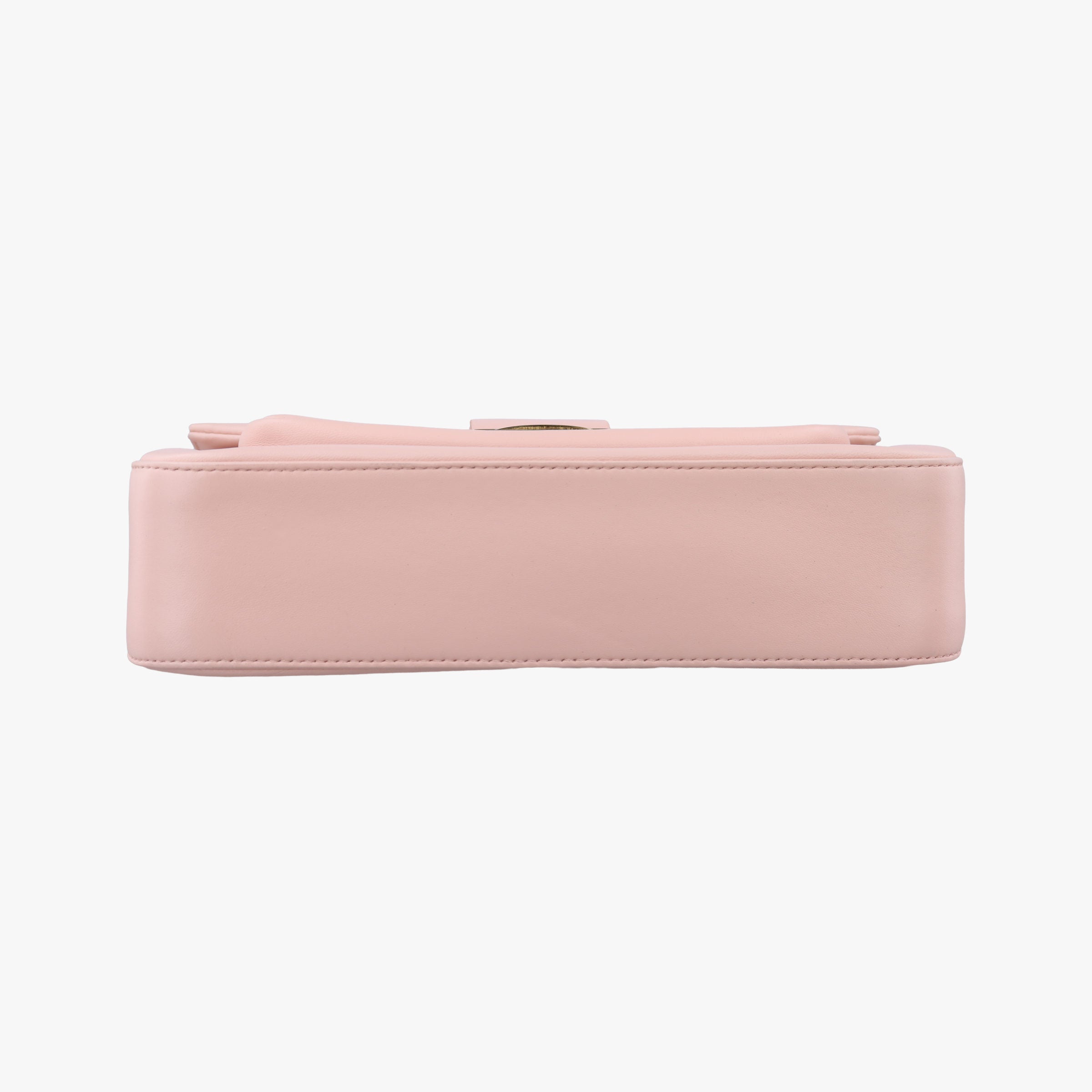 Pre-owned Fendi Be Baguette Pink Leather 8BR677 shoulderbag | stylenewstar
