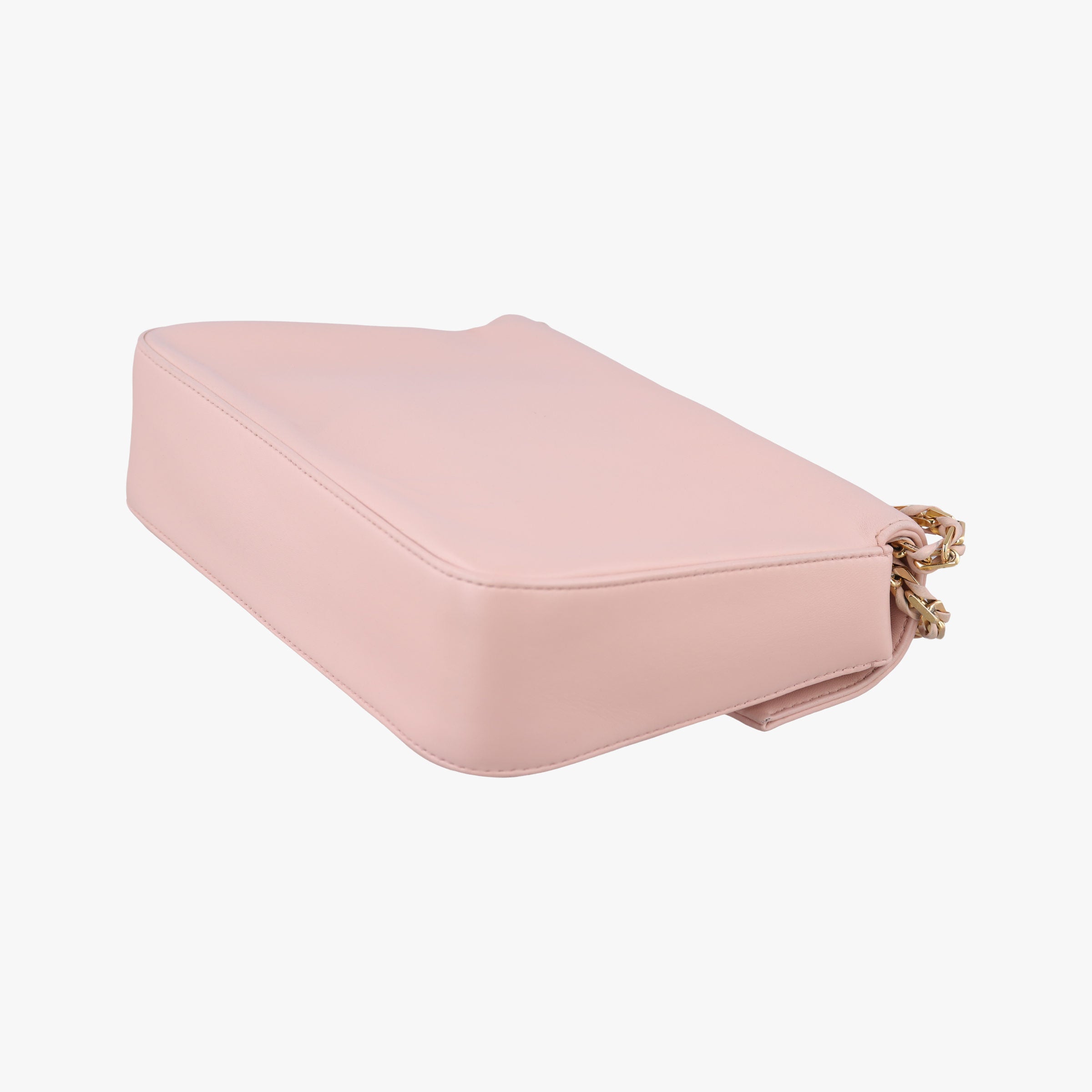 Pre-owned Fendi Be Baguette Pink Leather 8BR677 shoulderbag | stylenewstar