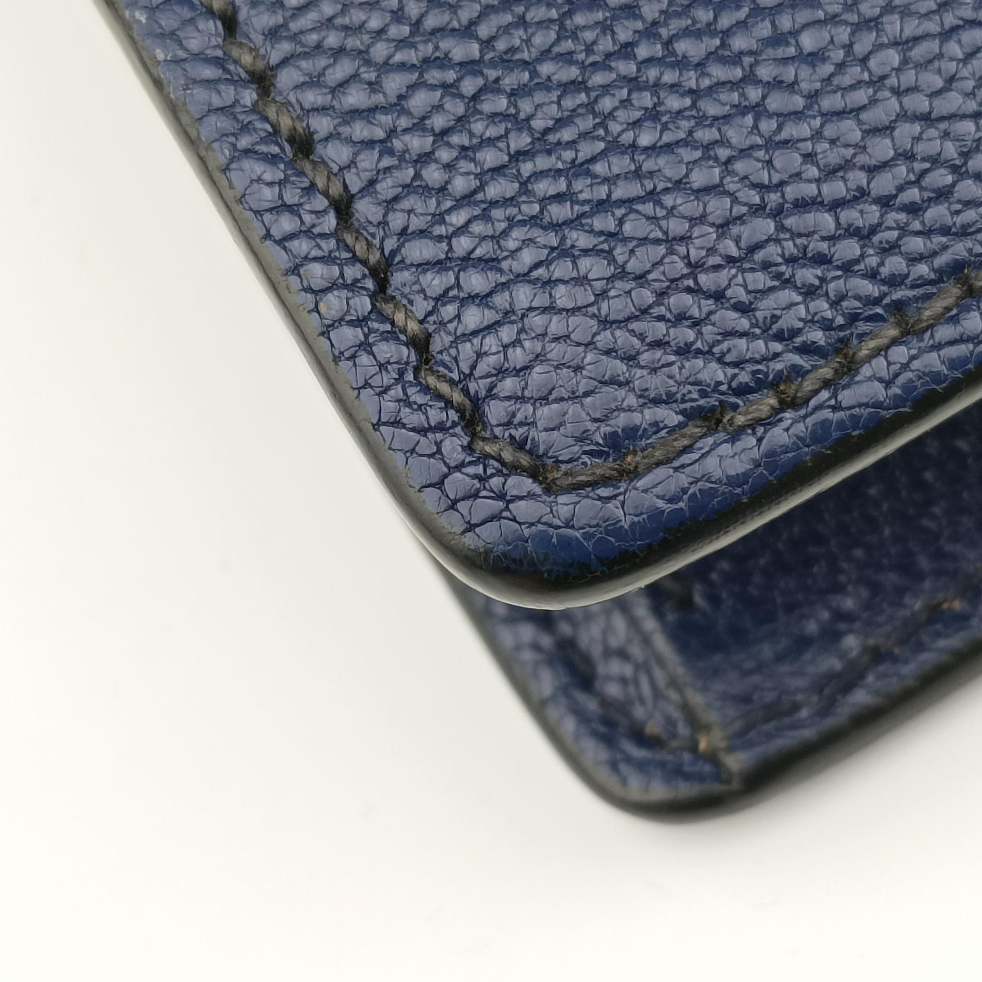 Secondhand Miu Miu Miu Lady Blue Leather  shoulderbag | stylenewstar