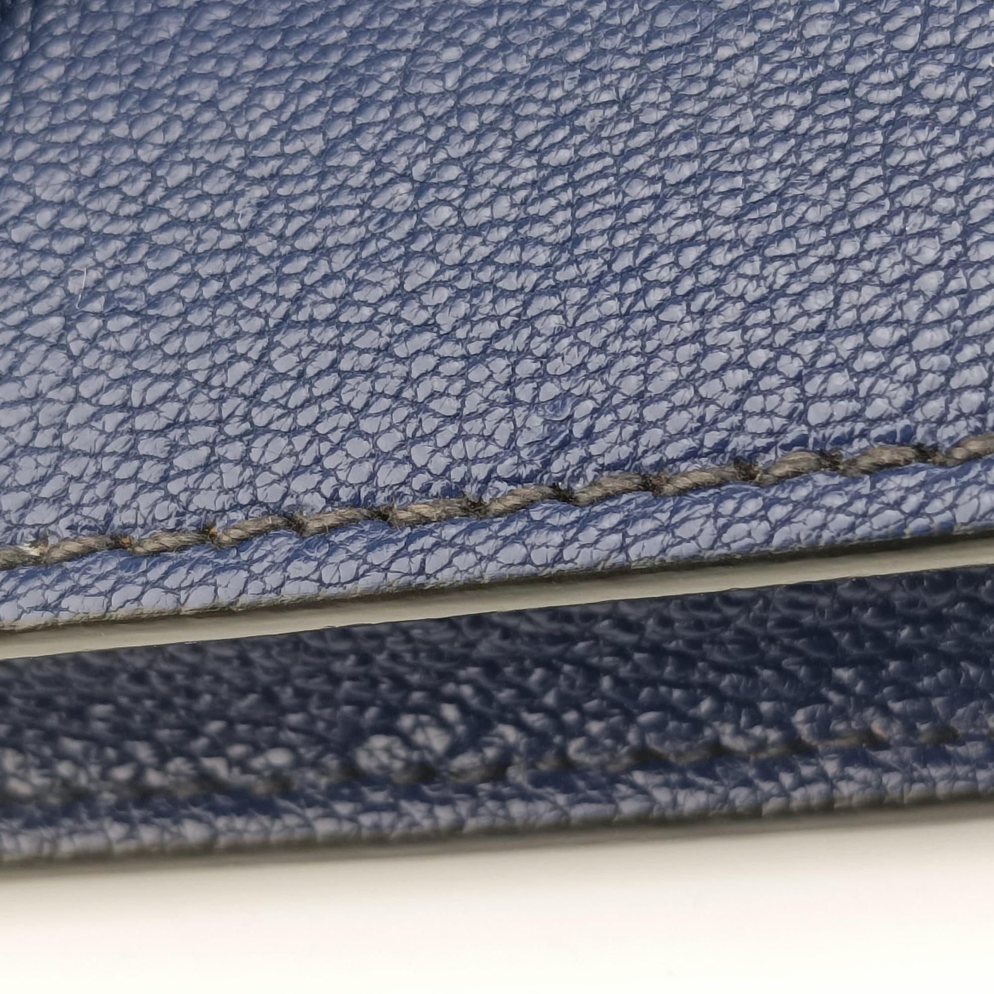 Secondhand Miu Miu Miu Lady Blue Leather  shoulderbag | stylenewstar