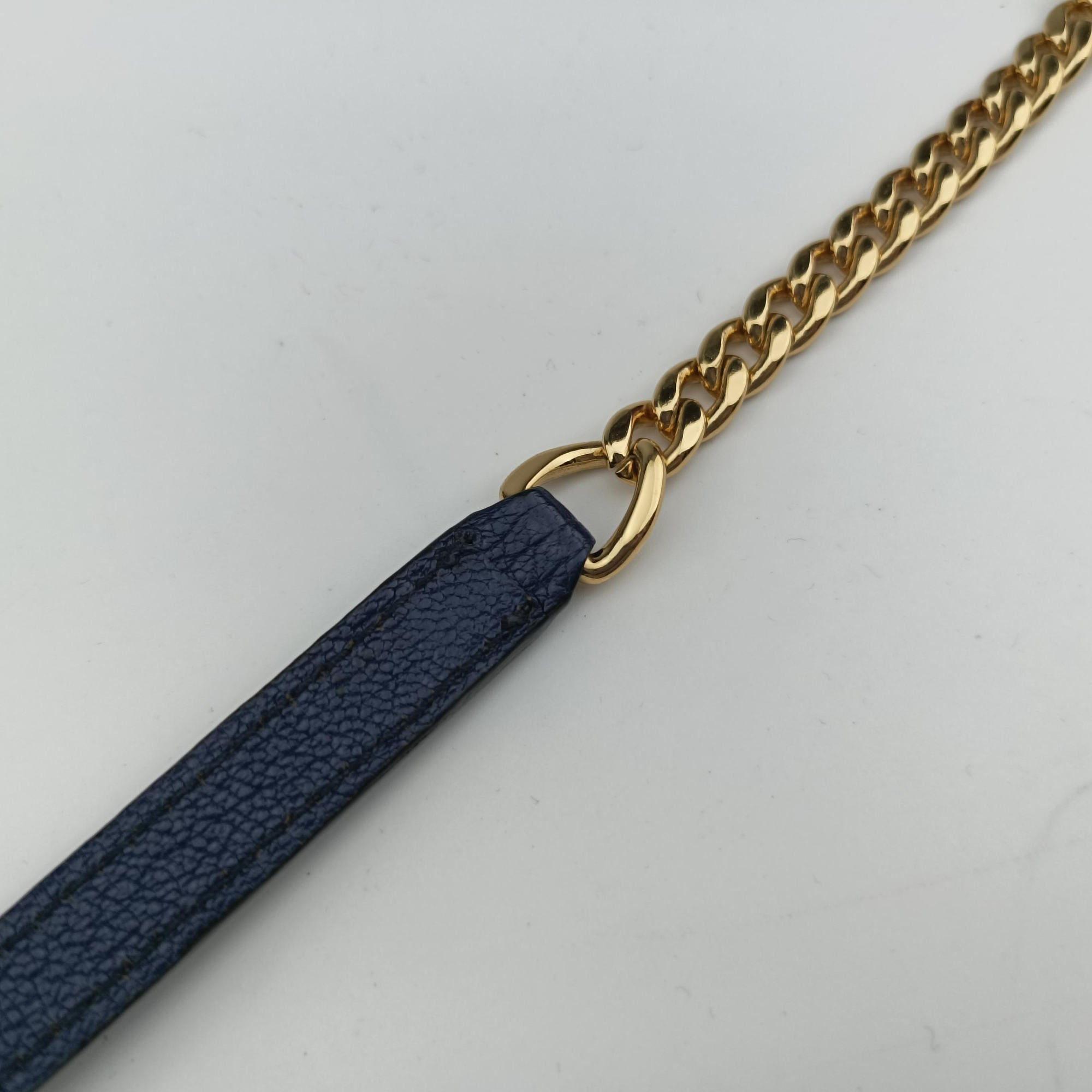 Secondhand Miu Miu Miu Lady Blue Leather  shoulderbag | stylenewstar