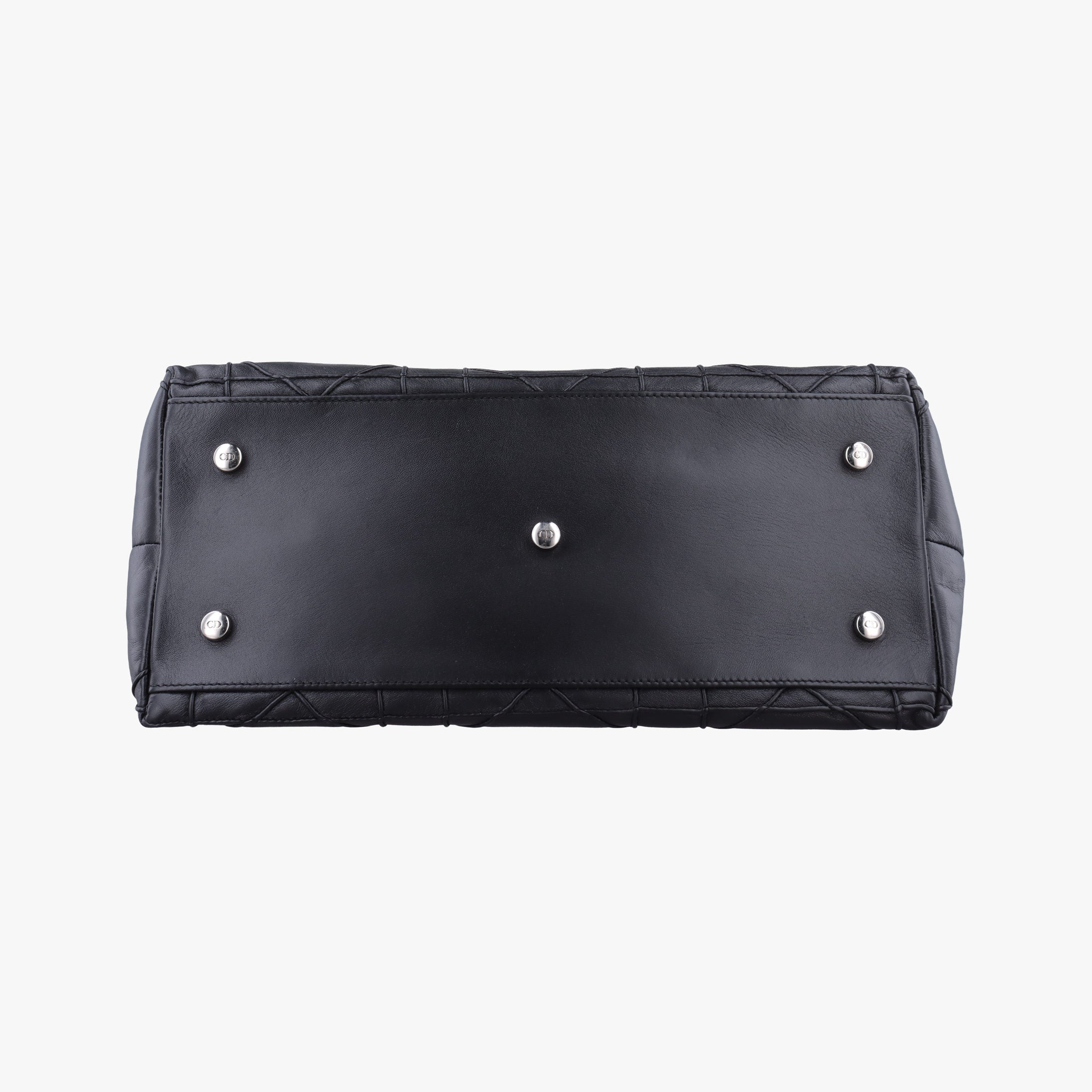 Pre-owned Christian Dior granville Black lambskin  handbag | stylenewstar