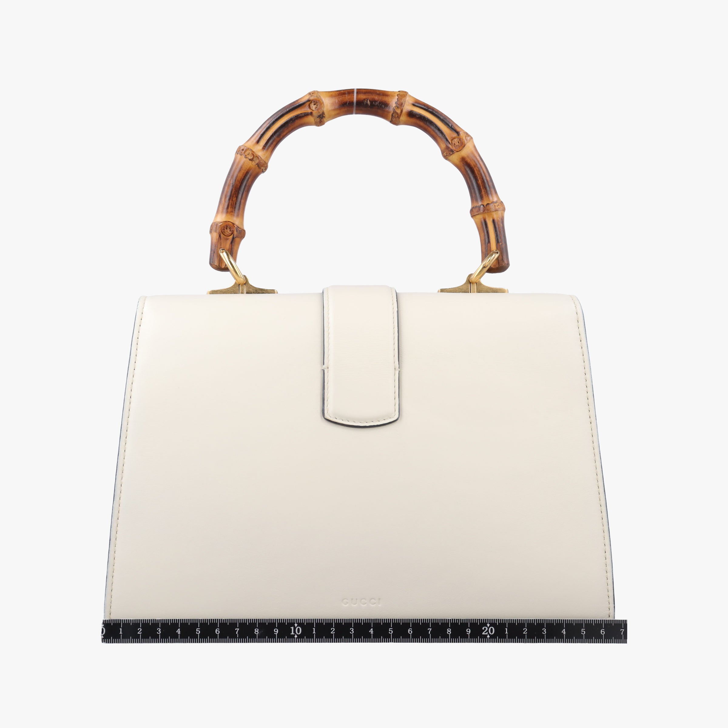 Secondhand Gucci Dionysus bamboo White×navy×red Leather 448075 shoulderbag | stylenewstar
