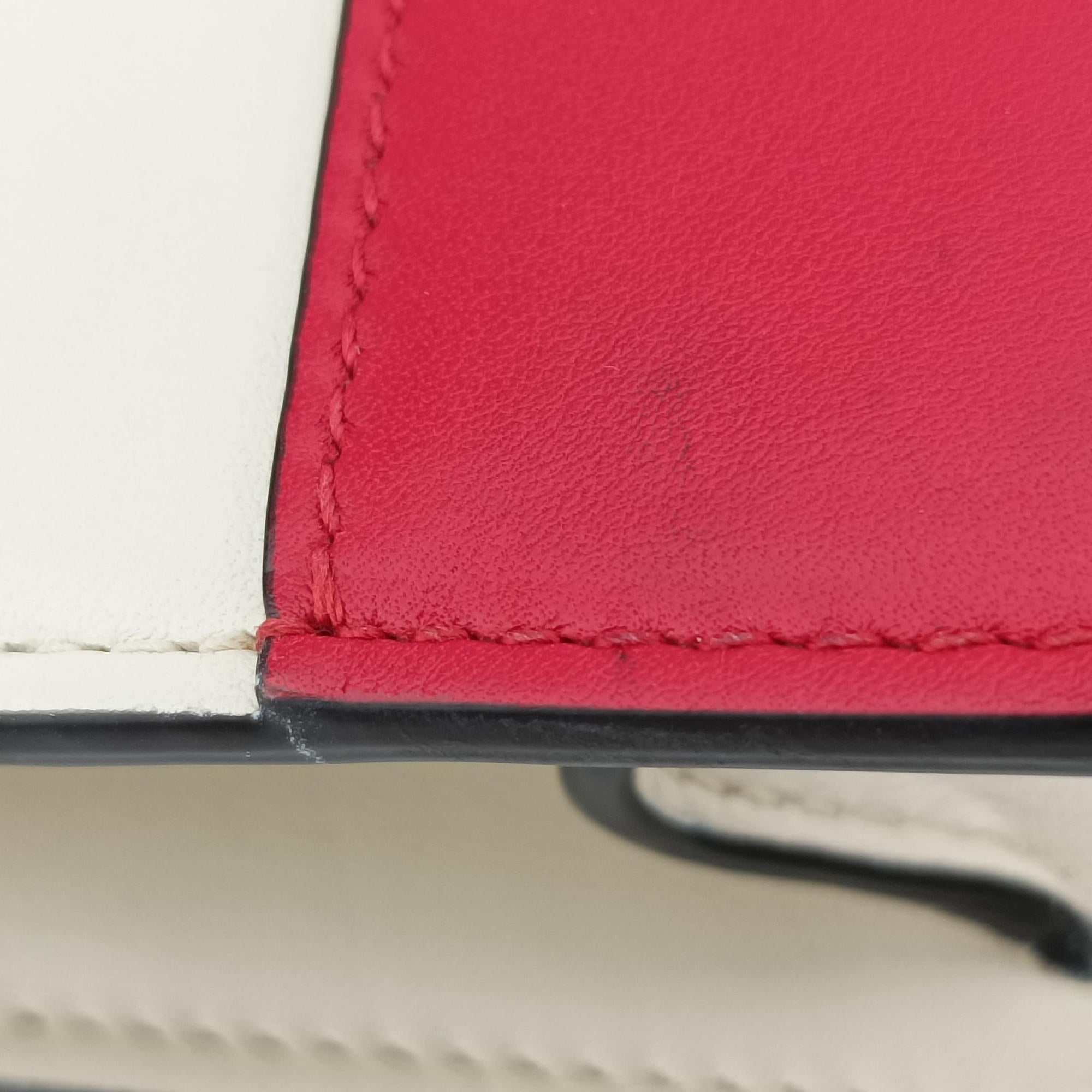 Secondhand Gucci Dionysus bamboo White×navy×red Leather 448075 shoulderbag | stylenewstar