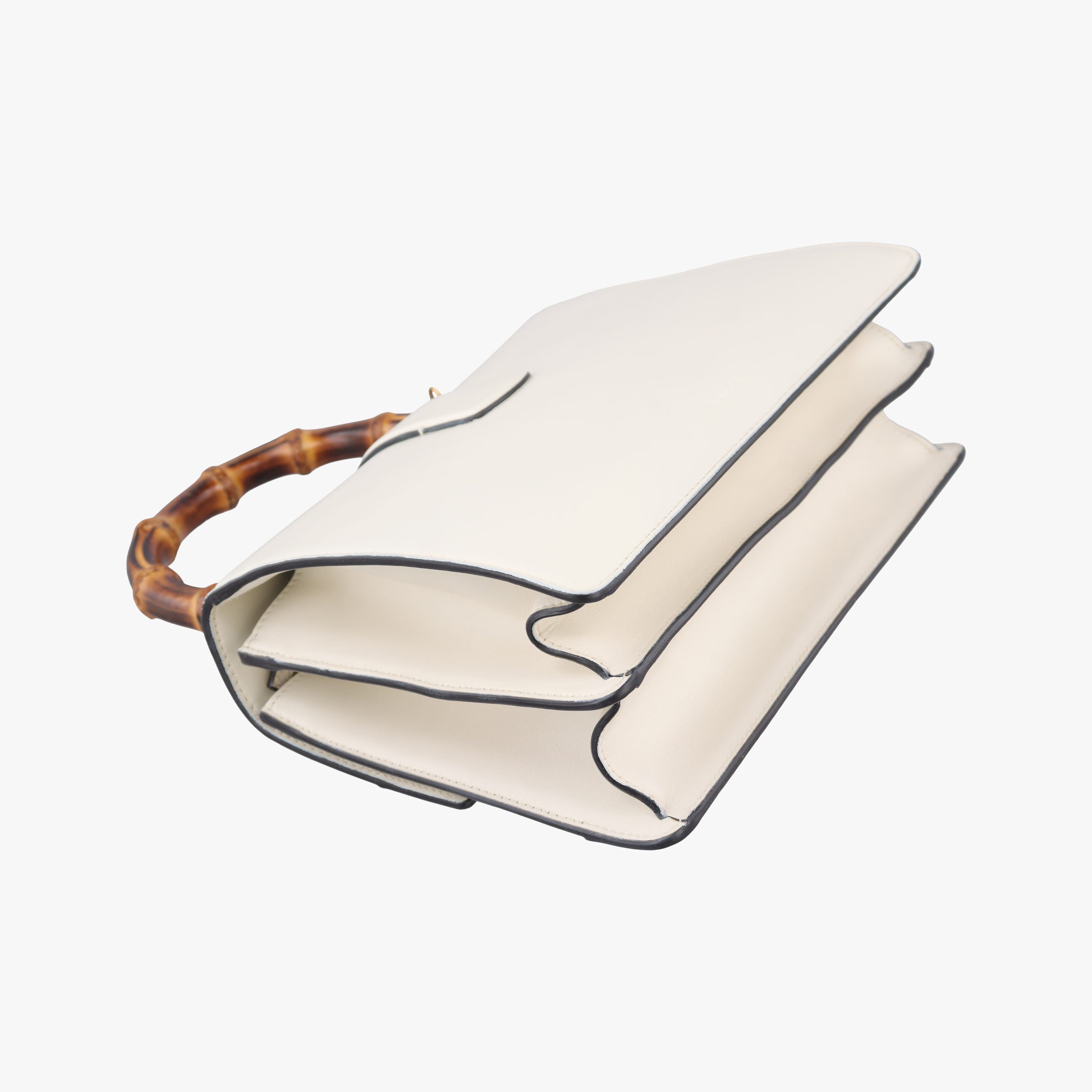 Secondhand Gucci Dionysus bamboo White×navy×red Leather 448075 shoulderbag | stylenewstar