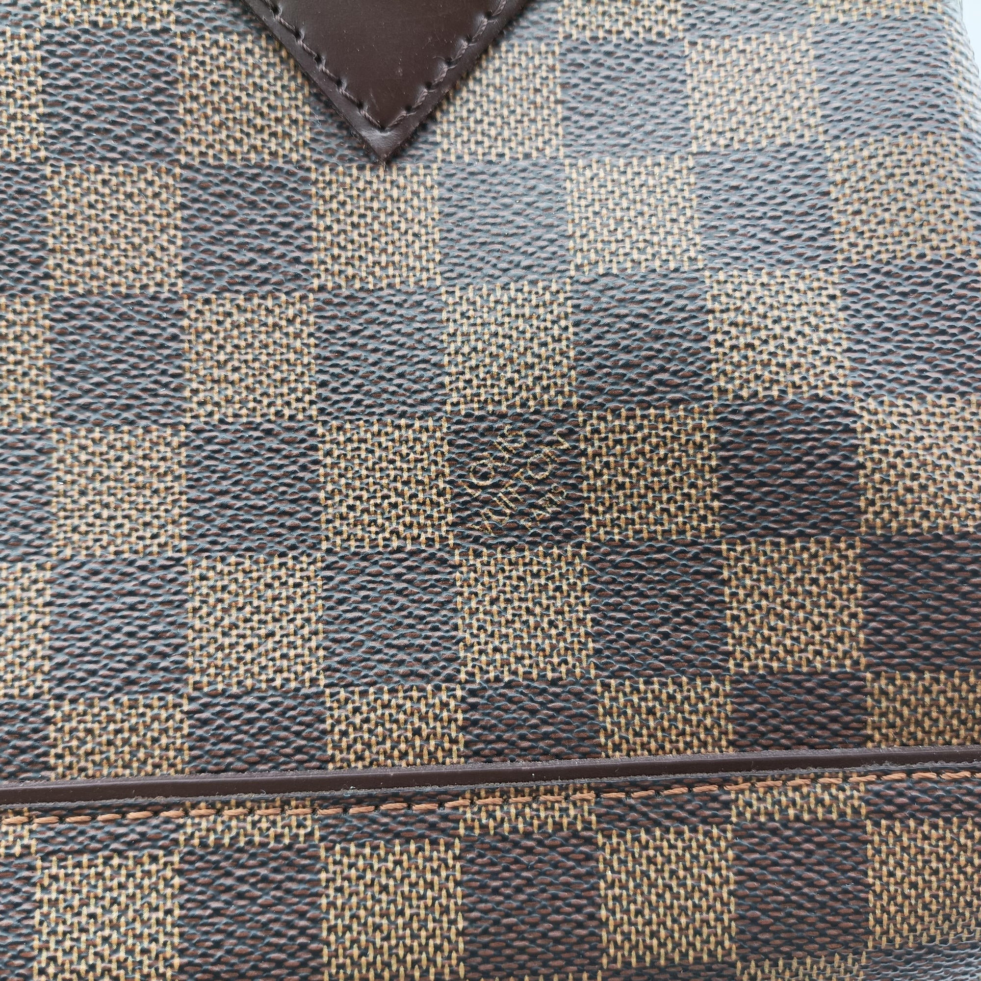 Pre-owned Louis Vuitton DUOMO EBENE Damier Canvas N60008 shoulderbag | stylenewstar