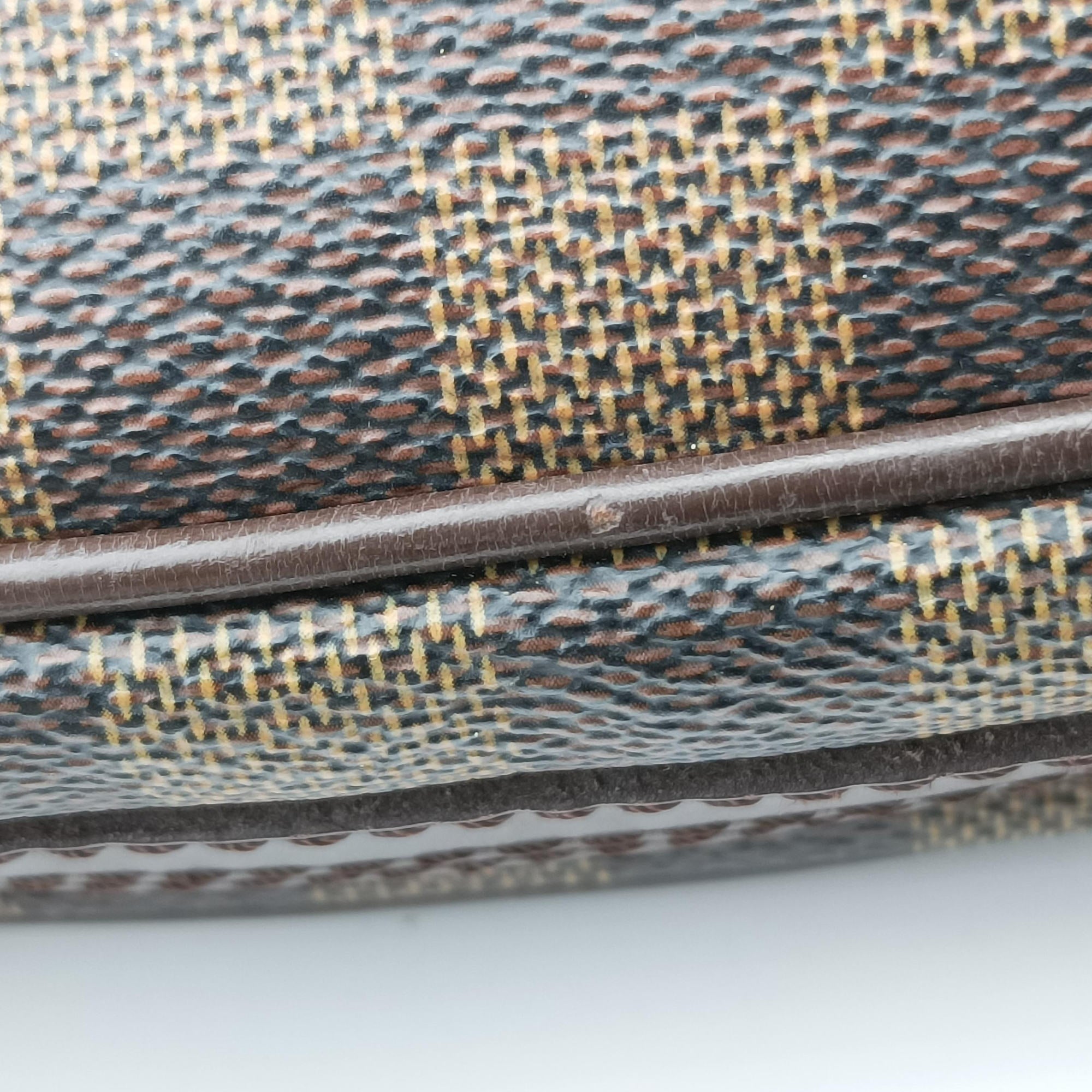 Pre-owned Louis Vuitton DUOMO EBENE Damier Canvas N60008 shoulderbag | stylenewstar