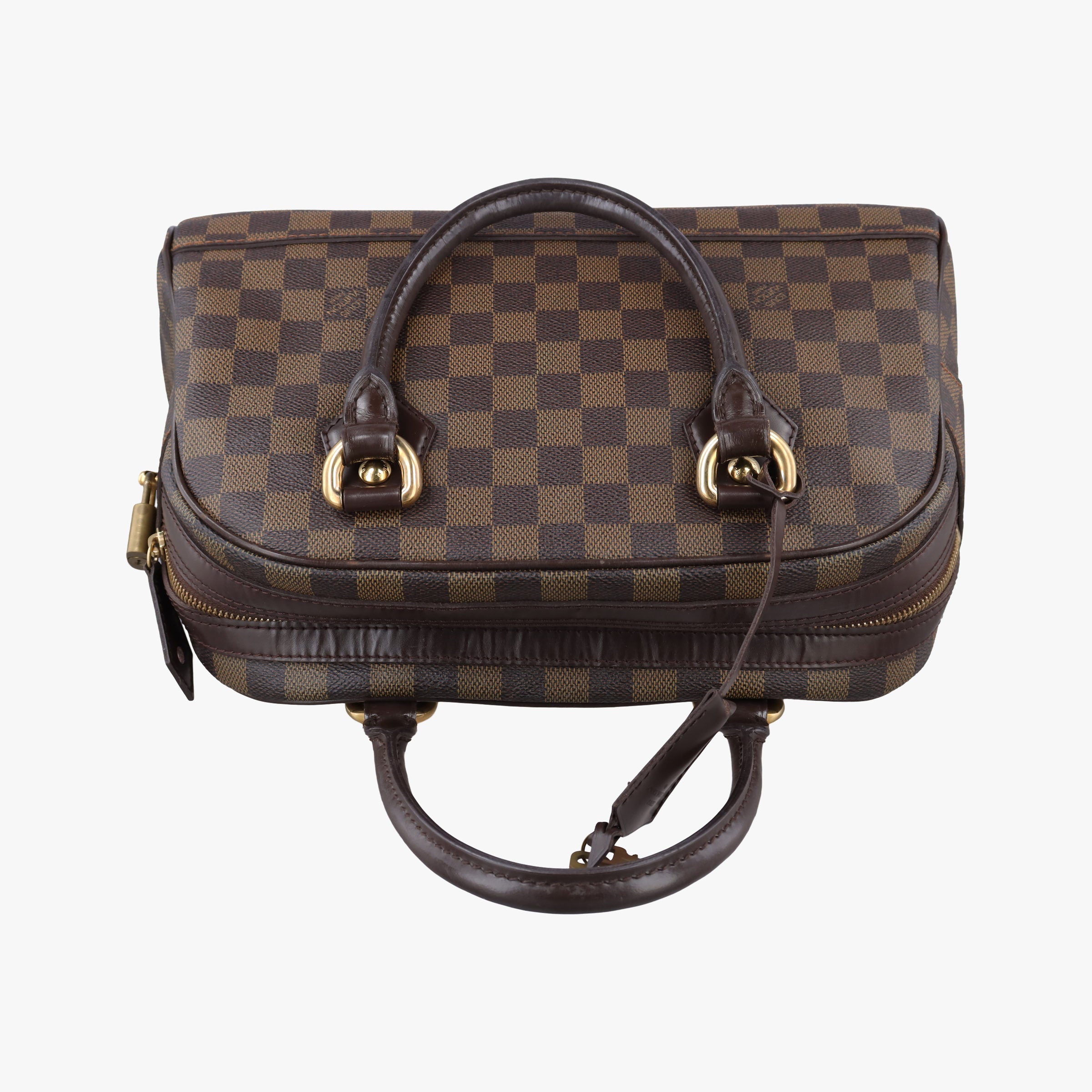 Pre-owned Louis Vuitton DUOMO EBENE Damier Canvas N60008 shoulderbag | stylenewstar