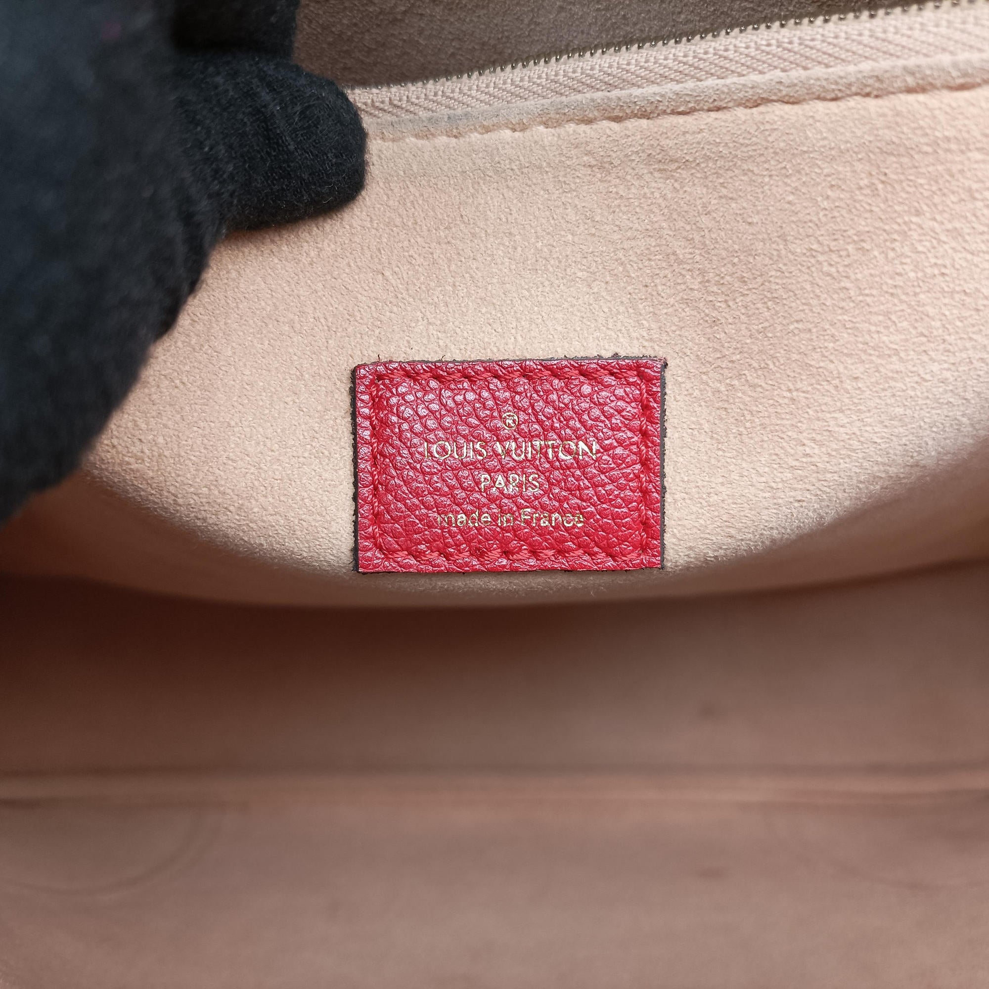 Pre-owned Louis Vuitton FLANDRIN Brown×CERISE Monogram Canvas×calf leather M41596 shoulderbag | stylenewstar