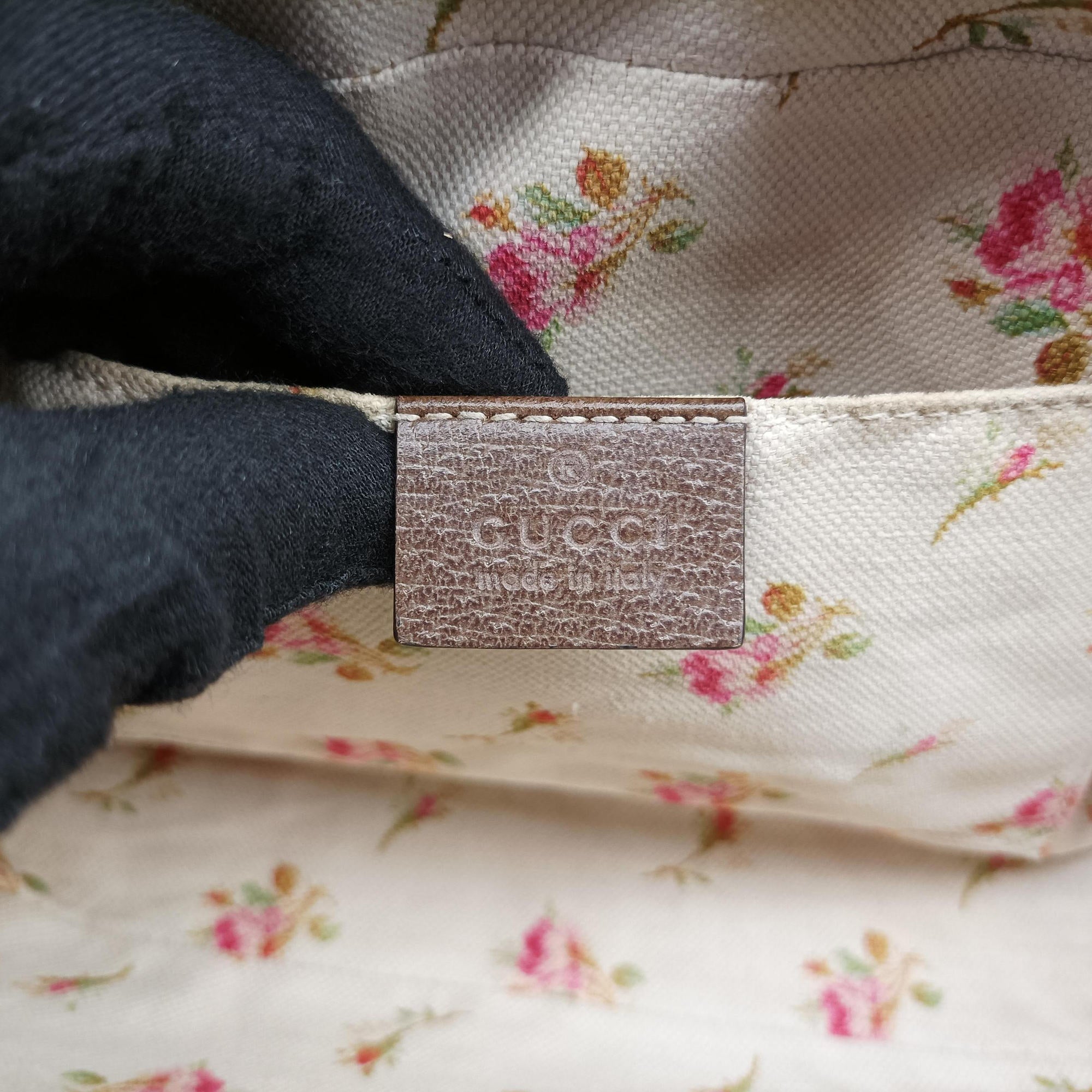 Pre-owned Gucci Neo Messenger beige×brown PVC coated canvas ×Leather 476466 shoulderbag | stylenewstar