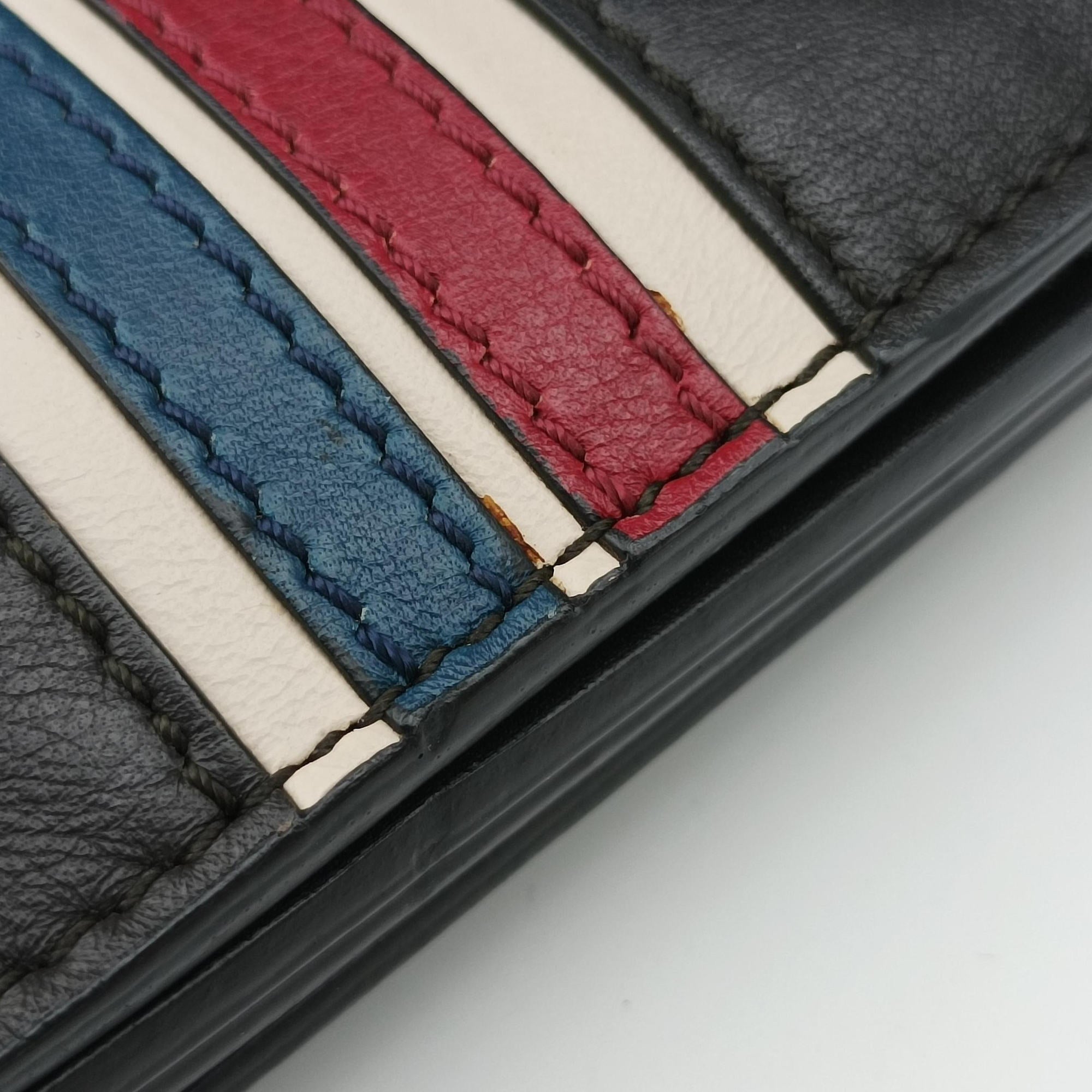 Pre-owned Chloe FAYE Black×multicolor Leather  shoulderbag | stylenewstar